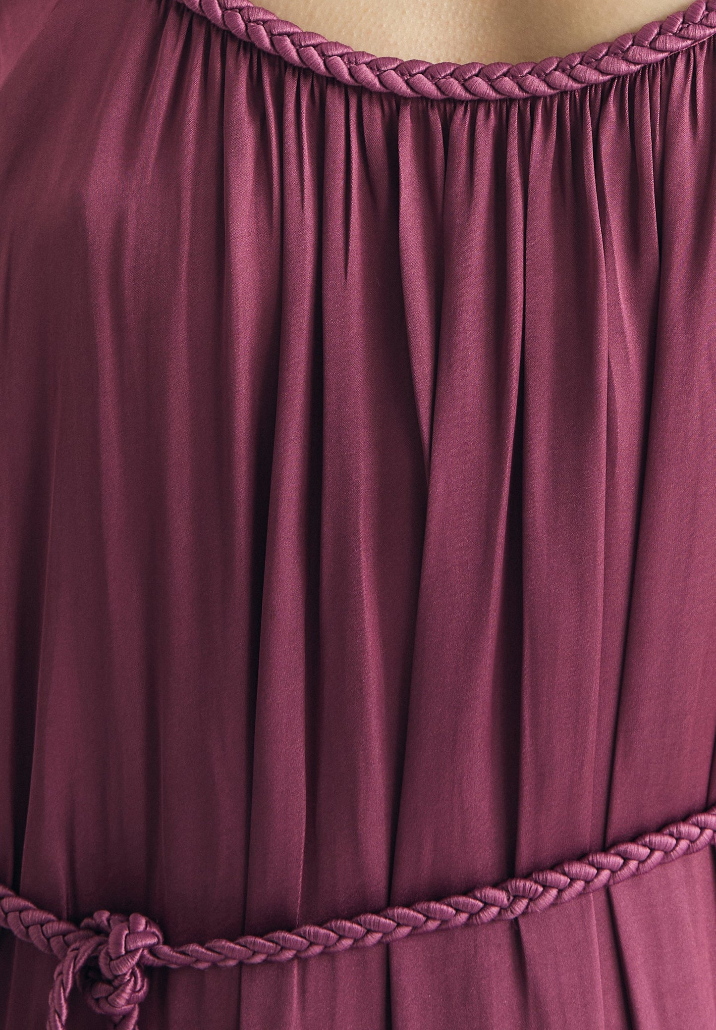 VESTIDO CINTURILLA TRENZADA