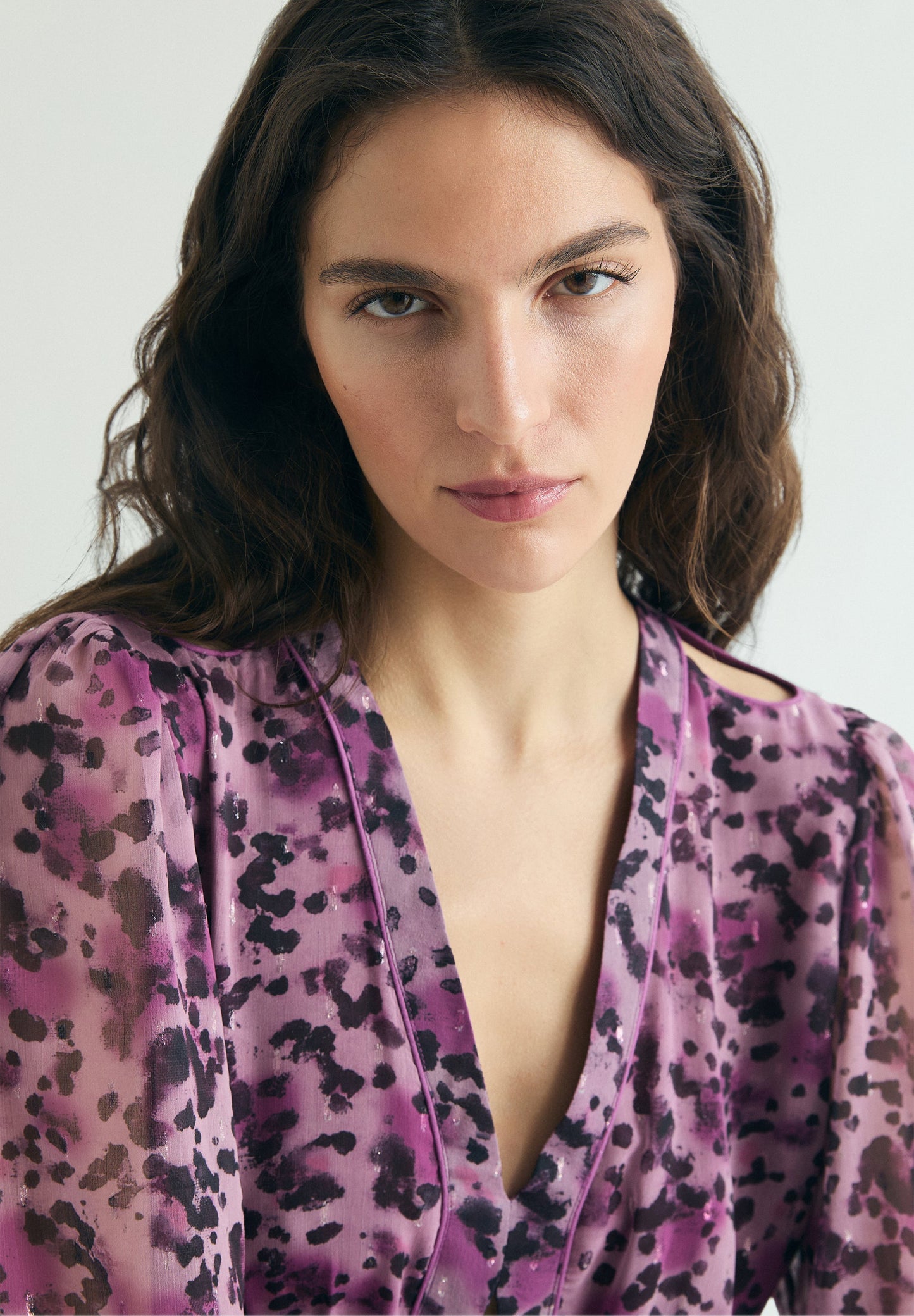 VESTIDO MIDI PRINT ABERTURAS