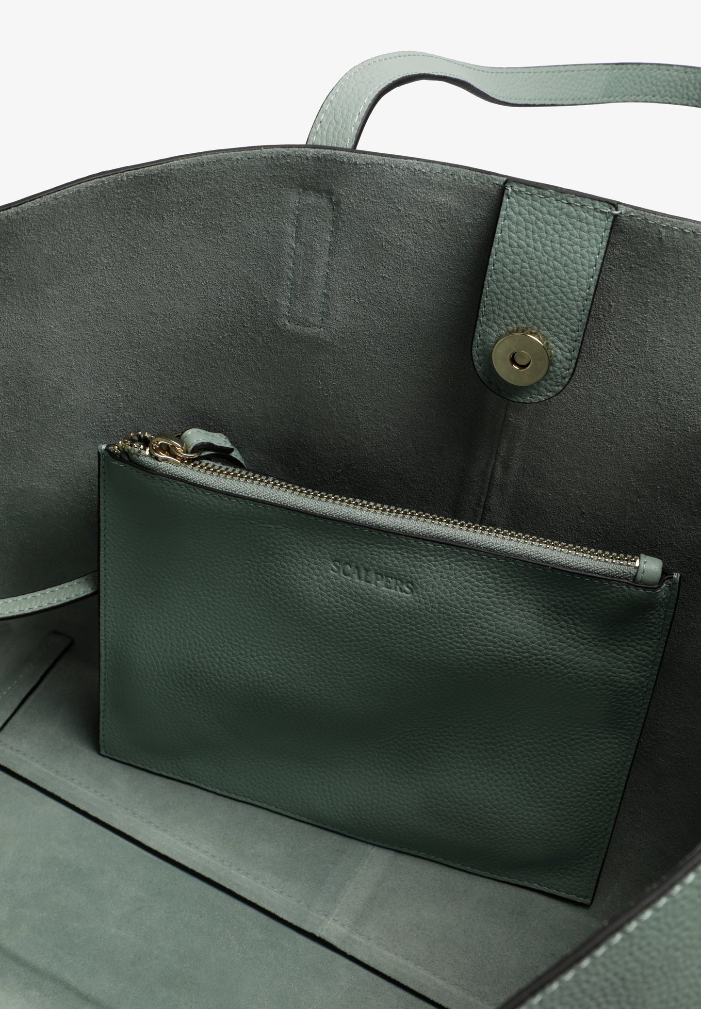 BOLSO PIEL SHOPPER APLIQUES