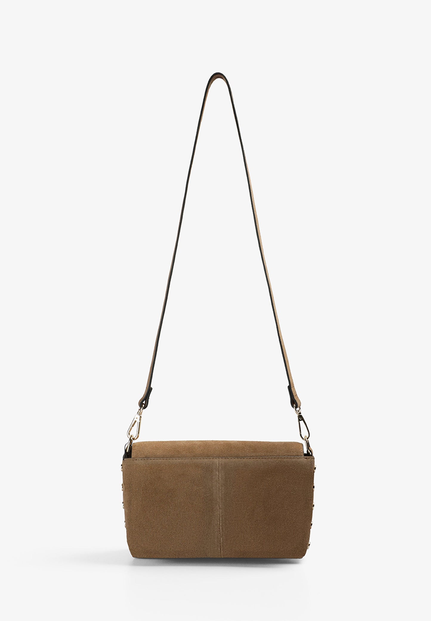 BOLSO BANDOLERA ANTE TACHUELAS