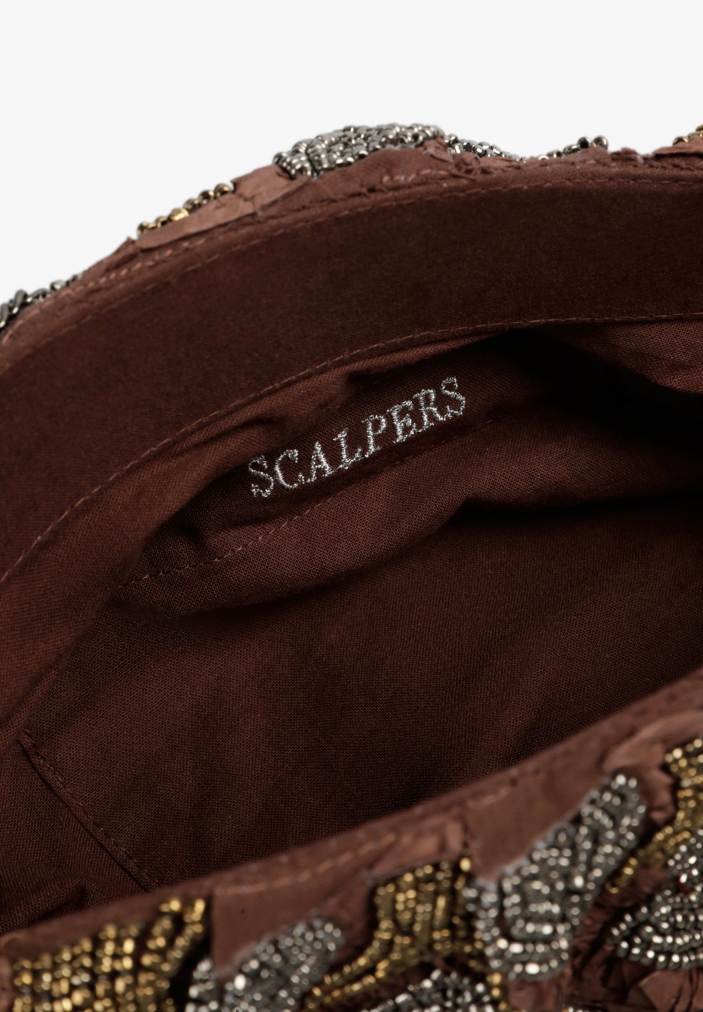 BOLSO CLUTCH ABALORIOS