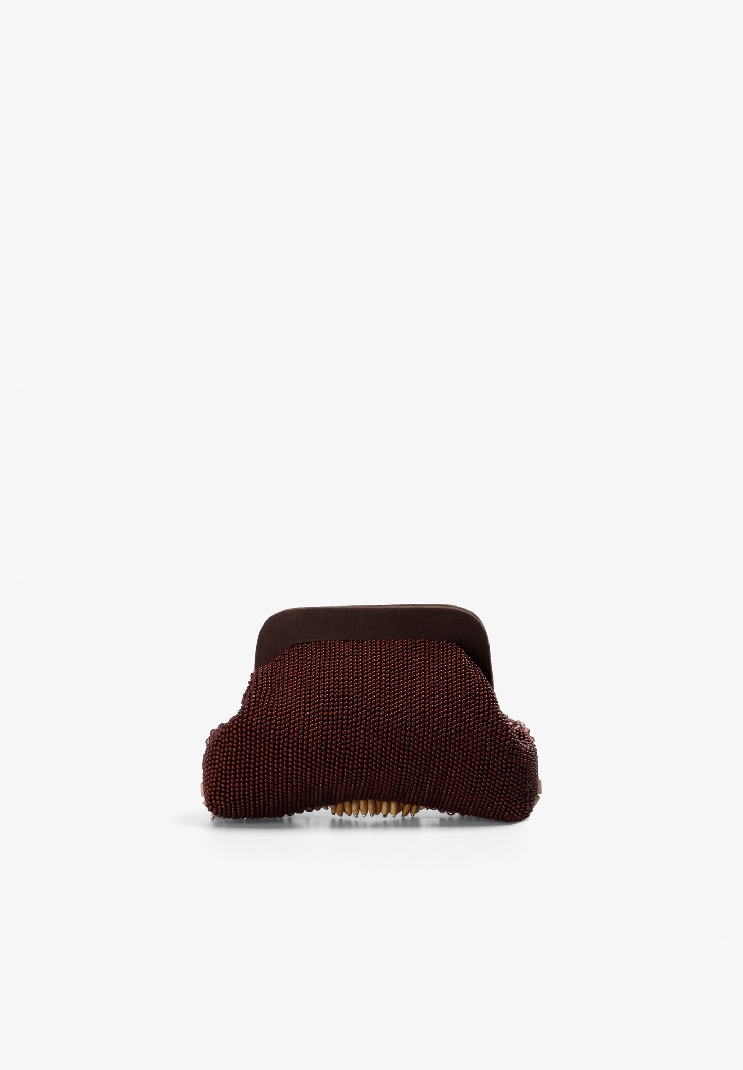 CLUTCH ABALORIOS MADERA
