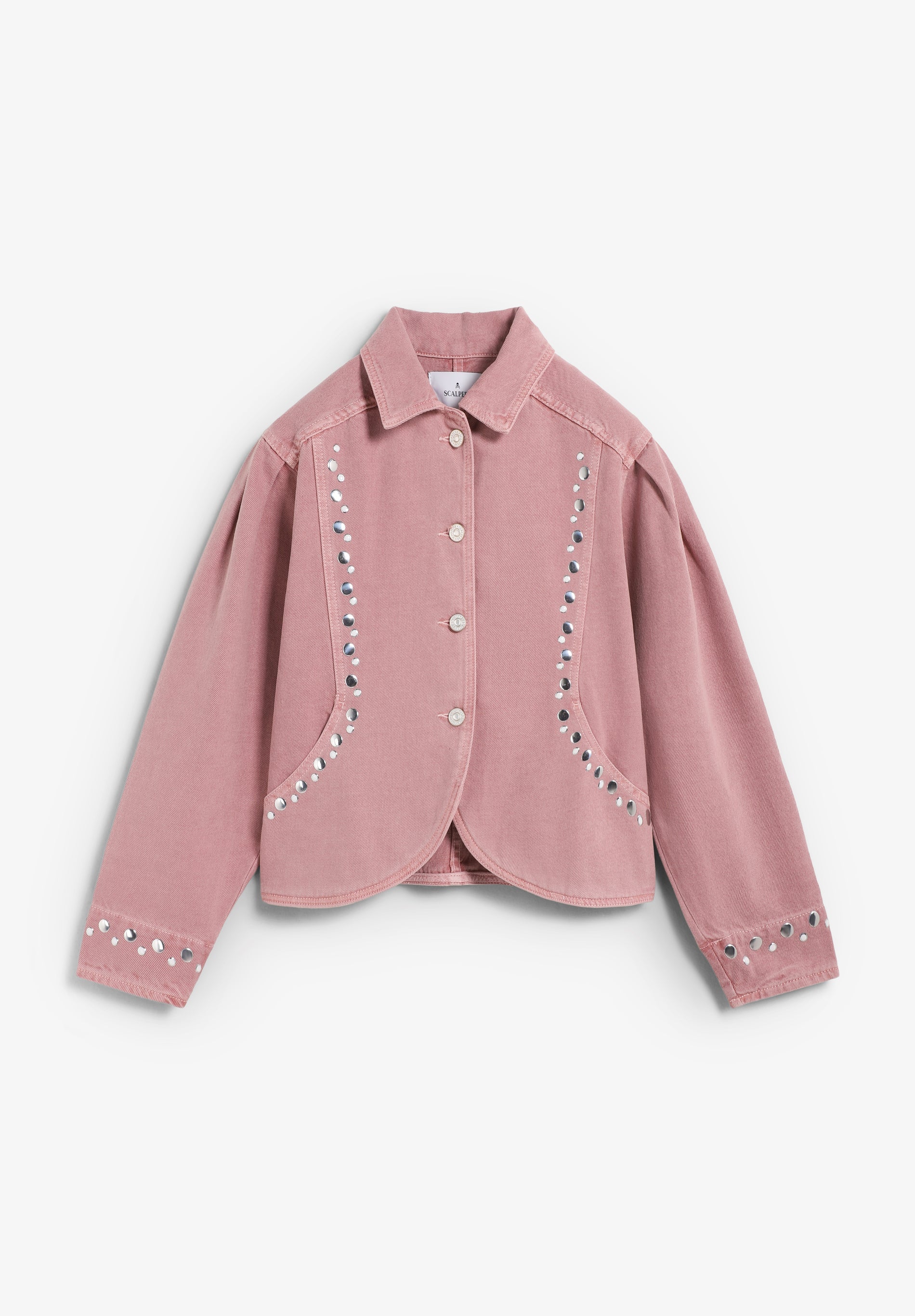 CHAQUETA DENIM STUDS