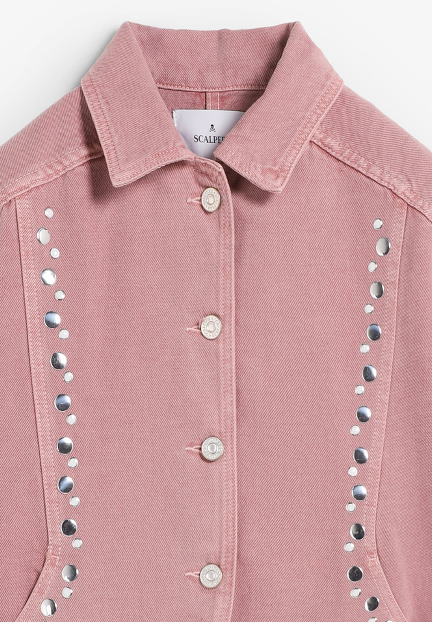 CHAQUETA DENIM STUDS