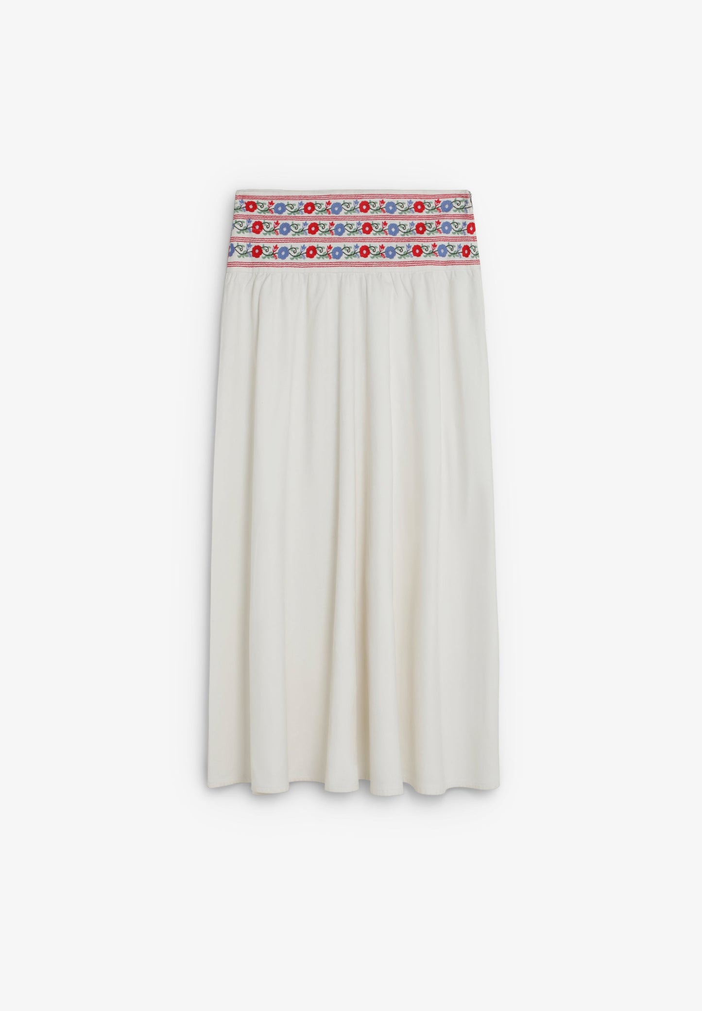 FALDA DENIM BORDADOS