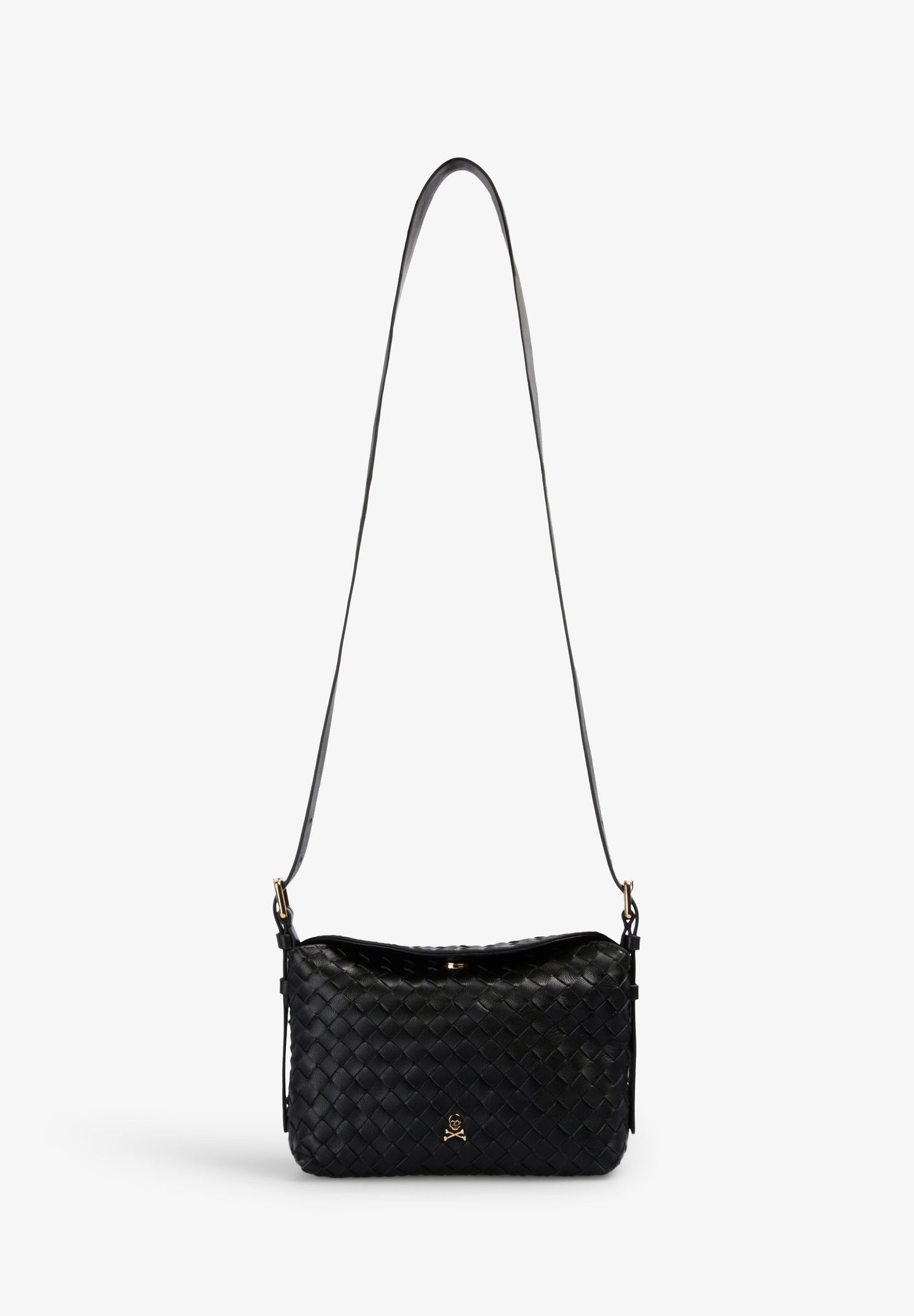 BOLSO BANDOLERA PIEL TRENZADO