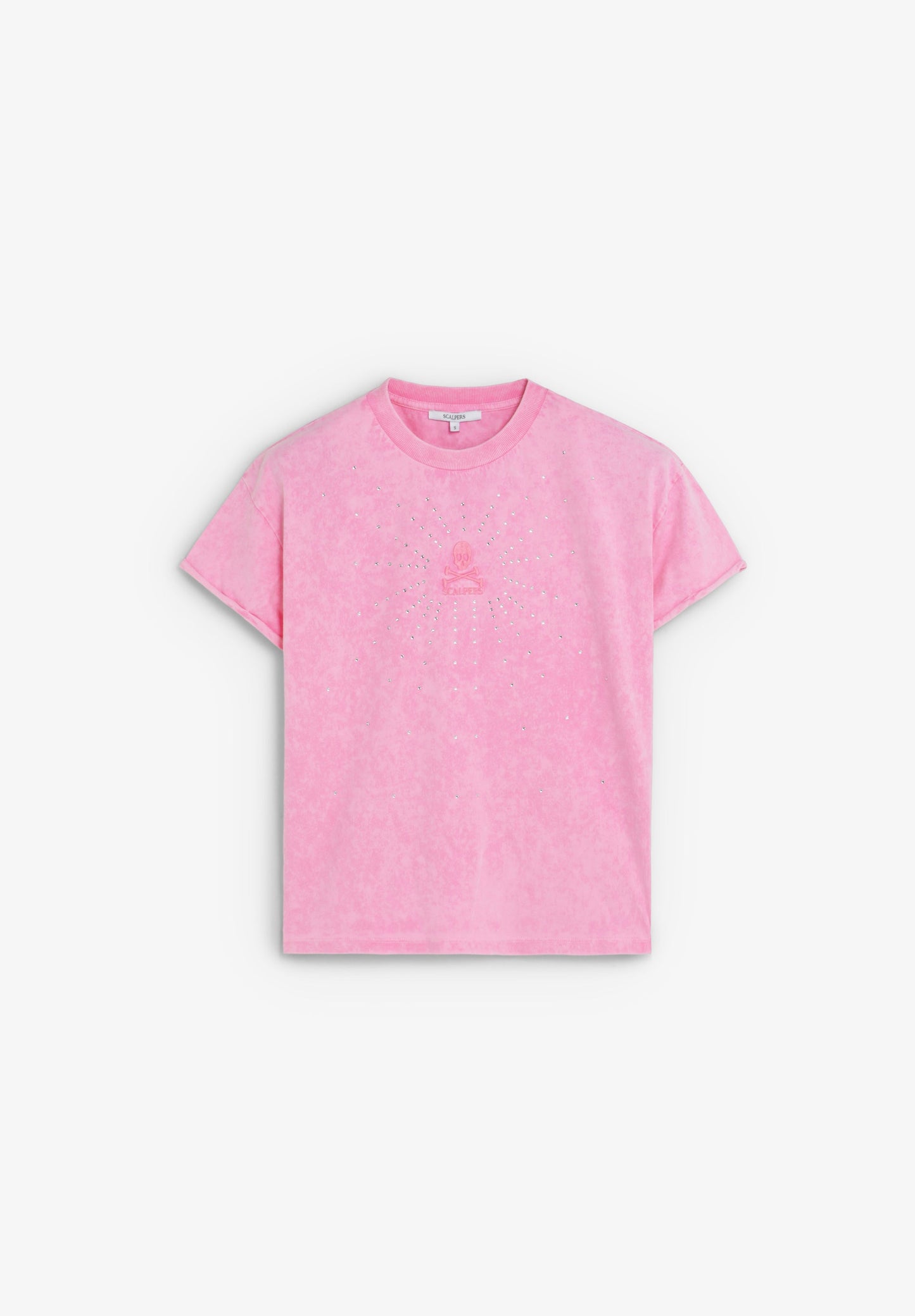 CAMISETA LAVADA STRASS