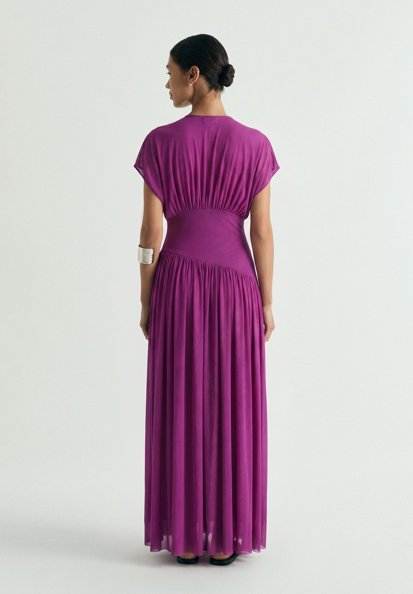 VESTIDO MAXI GASA