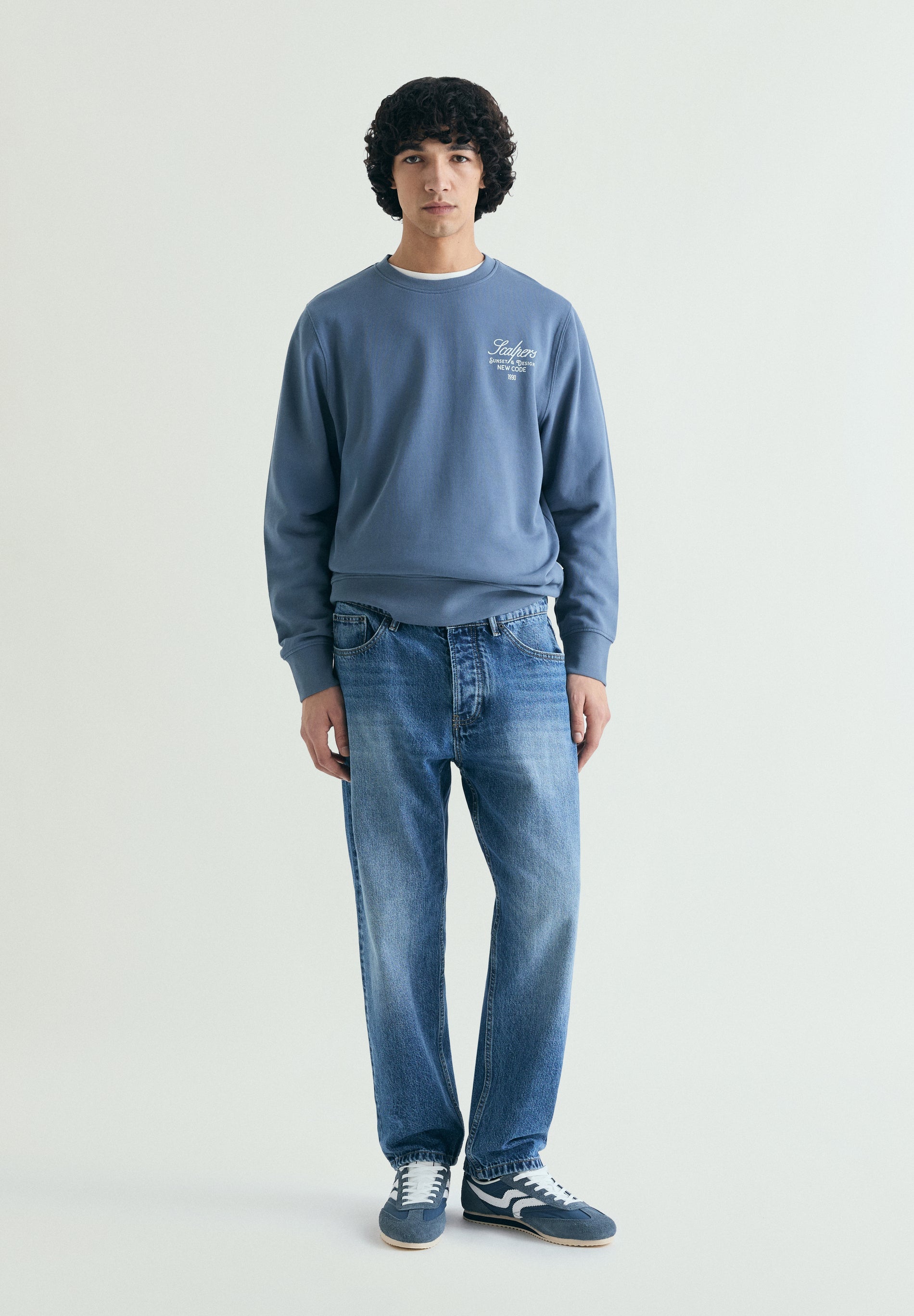 SUDADERA LAVADA ESTAMPADO