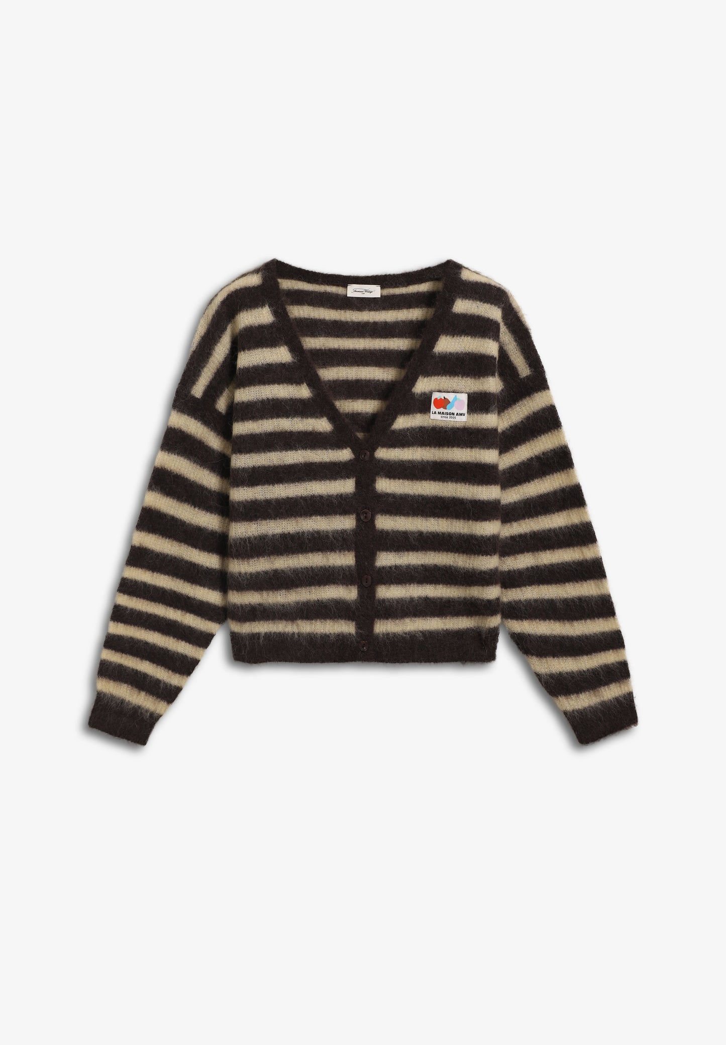 AMERICAN VINTAGE | CÁRDIGAN ML COL V BOUTONNE