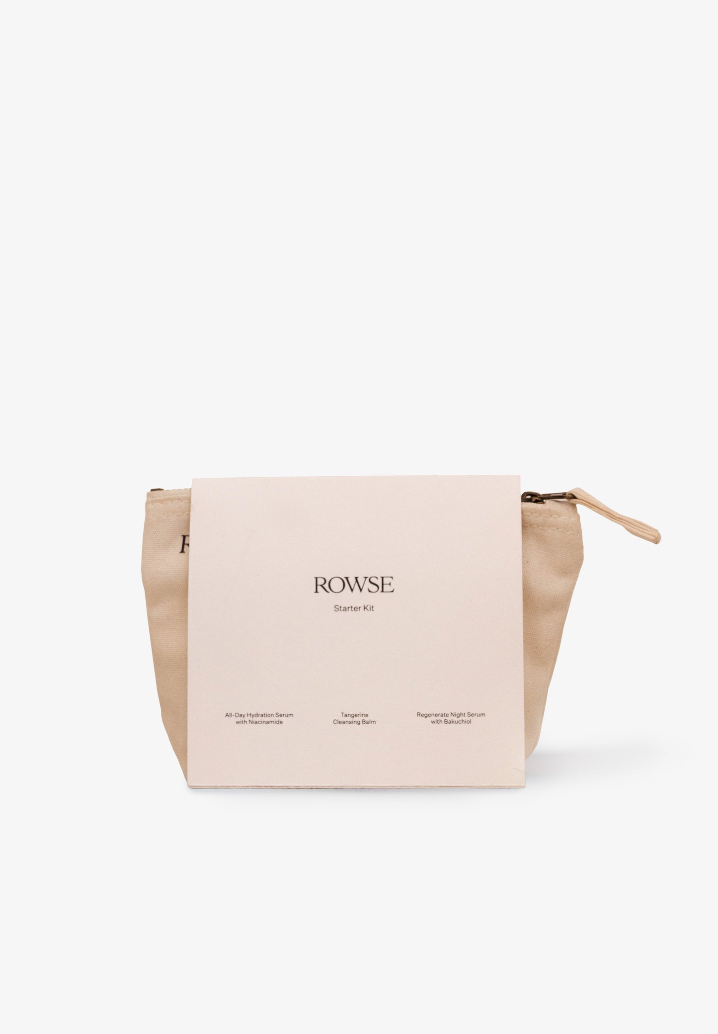 ROWSE | STARTER KIT (LIMPIADOR, HIDRATANTE Y SÉRUM ) 12ML
