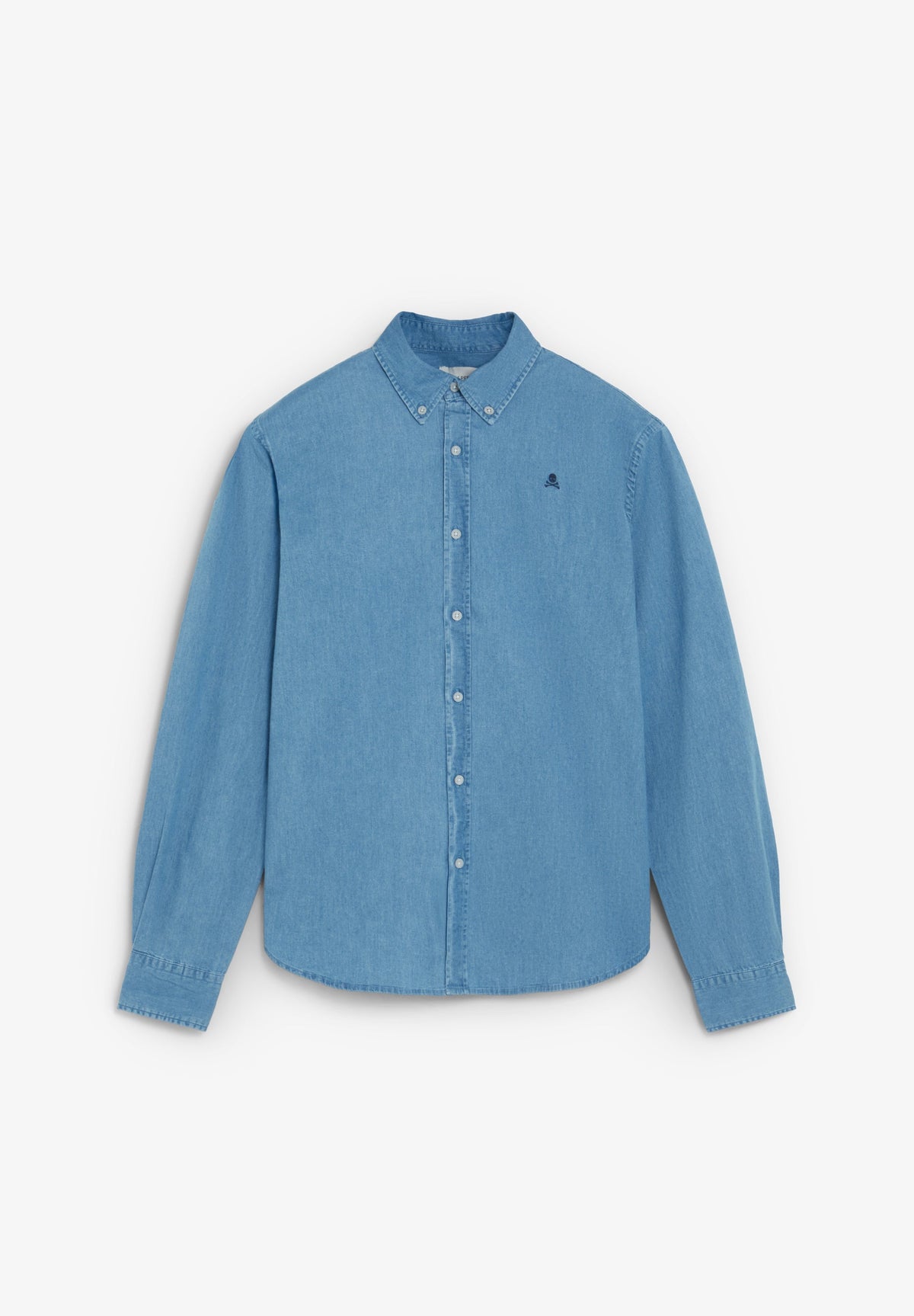 CAMISA DENIM CUELLO BOTONES