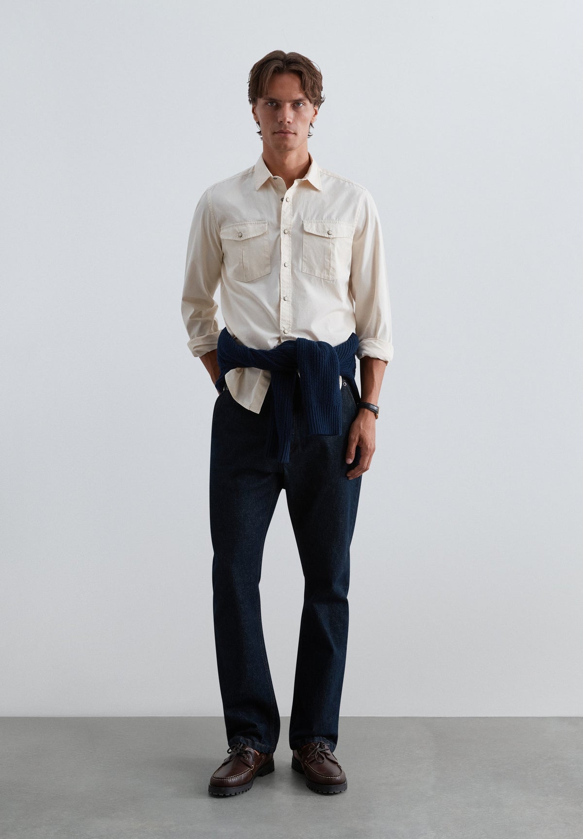 CAMISA BOLSILLOS CON BOTONES