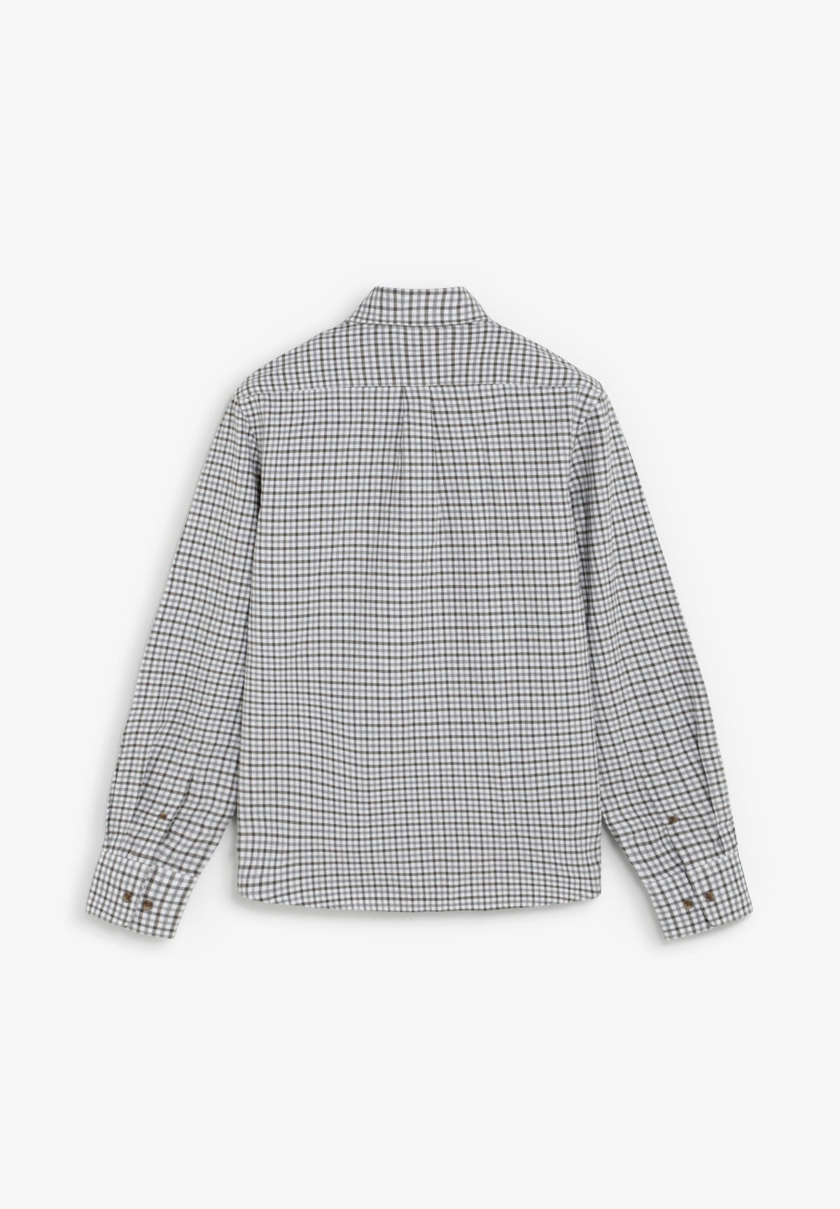 CAMISA CUADROS CUELLO BOTONES