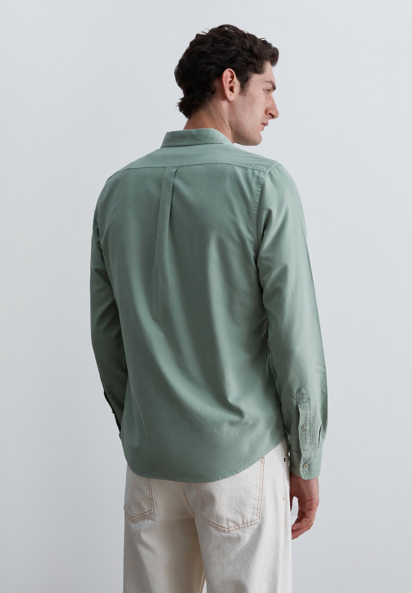 CAMISA OXFORD CON BOLSILLO