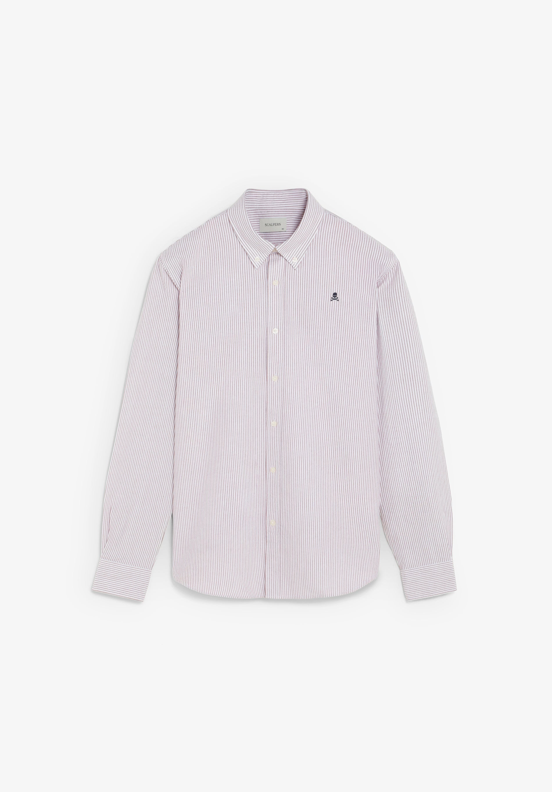 CAMISA OXFORD DE RAYAS
