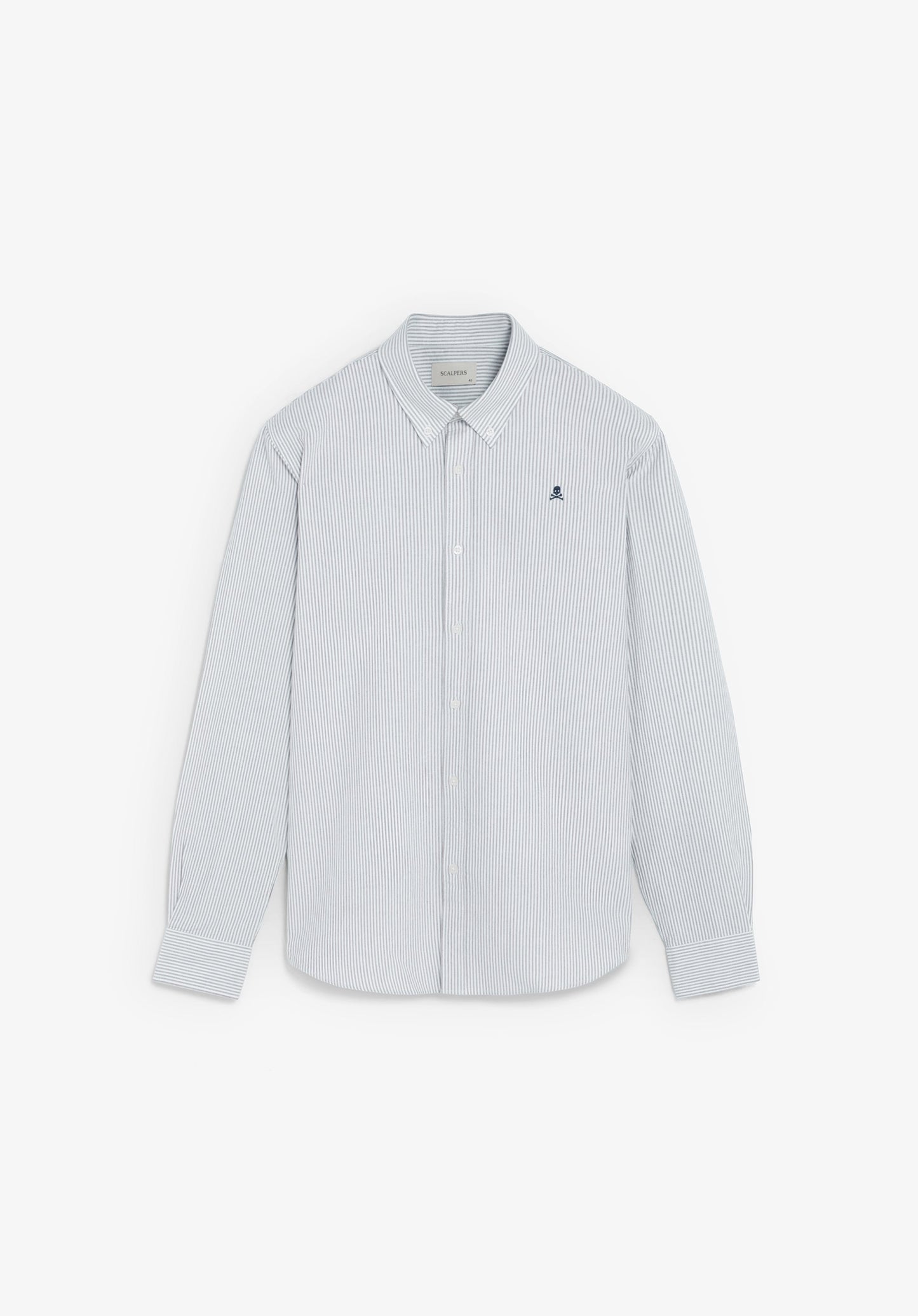 CAMISA OXFORD DE RAYAS