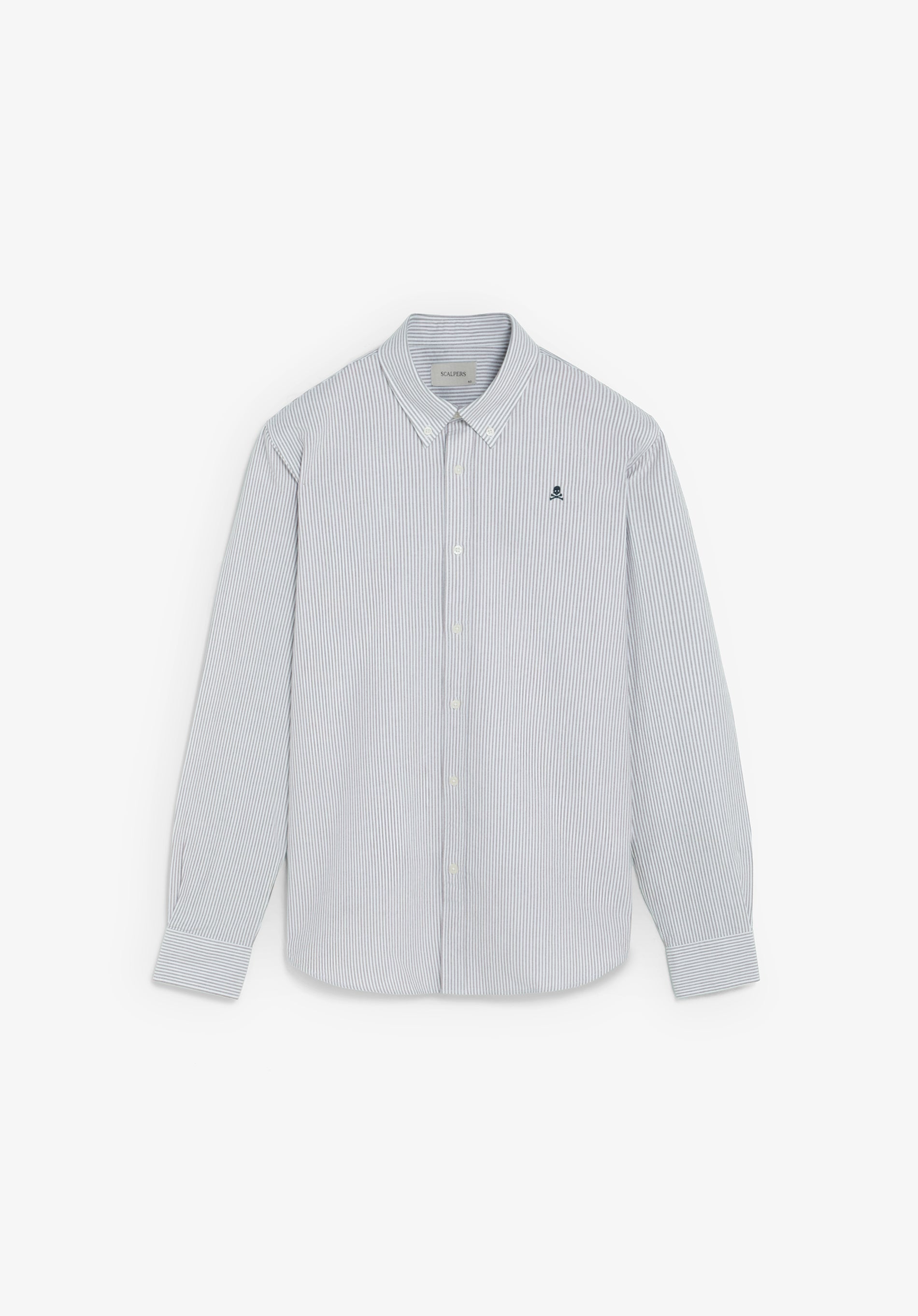 CAMISA OXFORD DE RAYAS