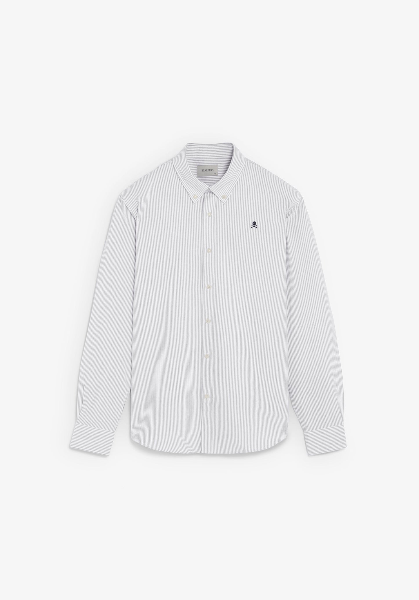 CAMISA OXFORD DE RAYAS