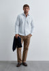 CAMISA OXFORD RAYAS