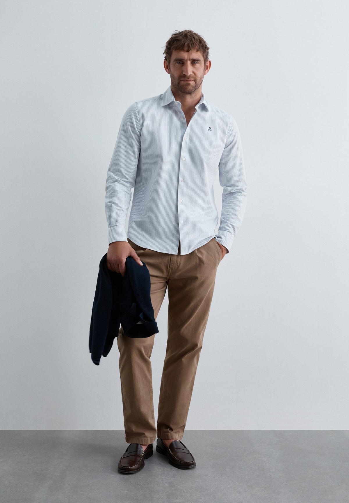 CAMISA OXFORD RAYAS