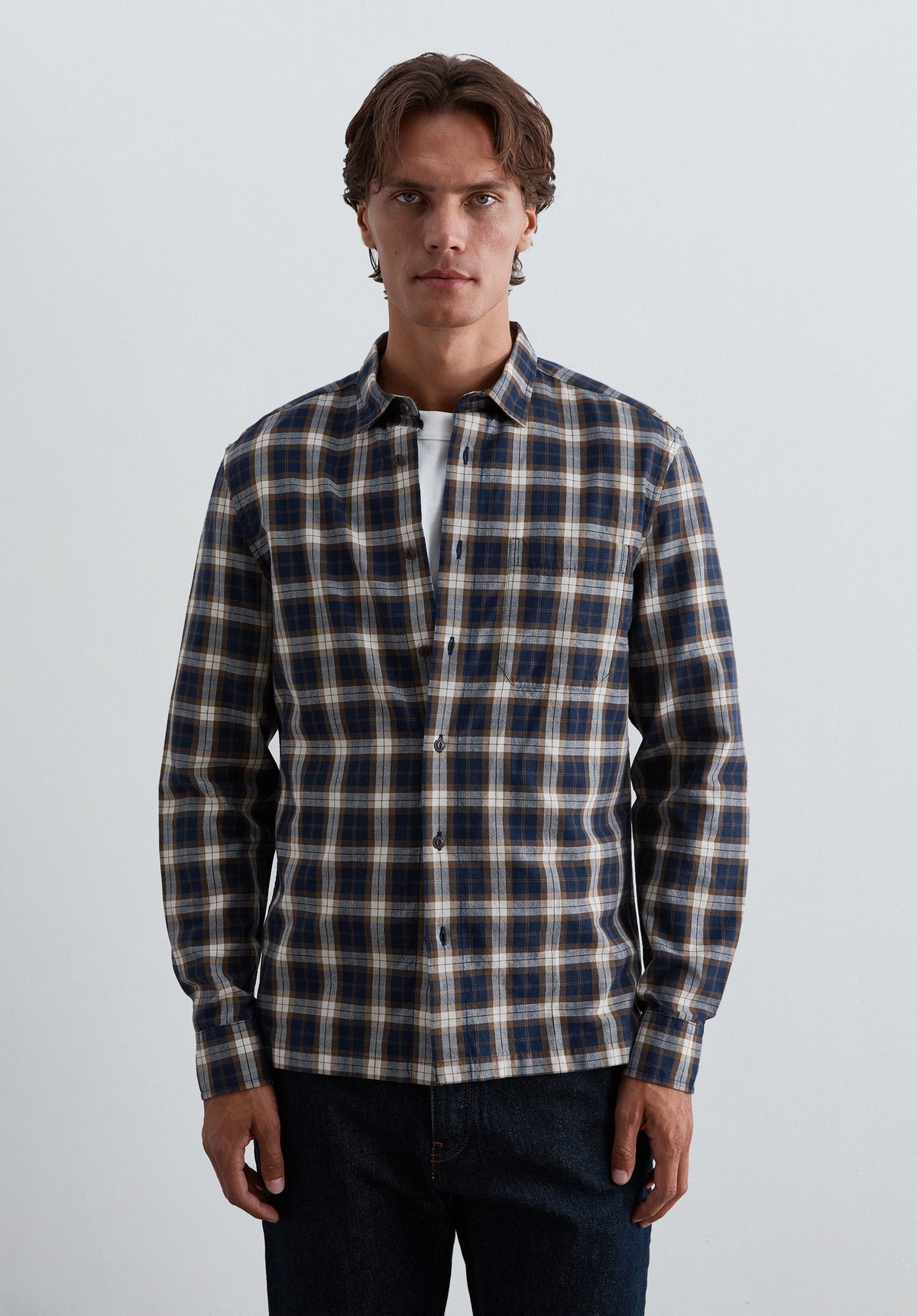 CAMISA ESTAMPADA CUADROS