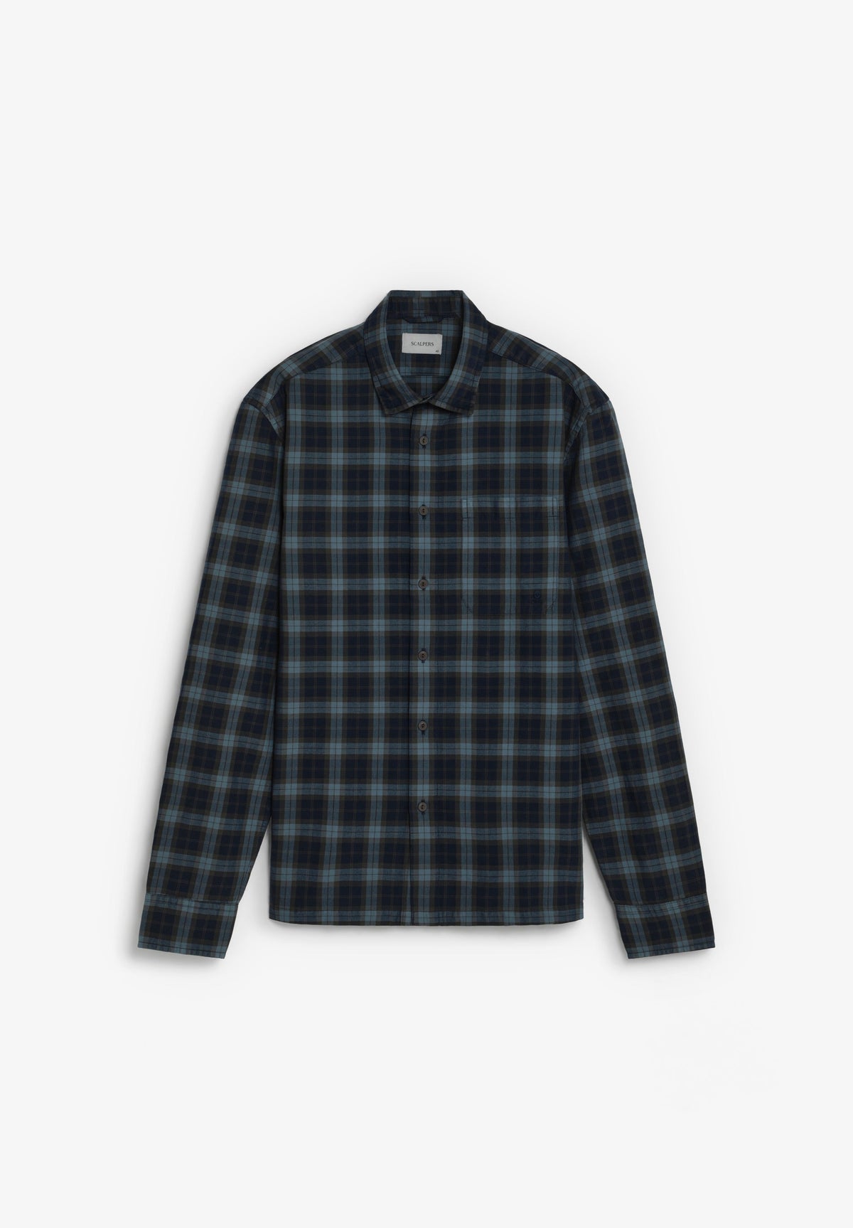 CAMISA ESTAMPADA CUADROS