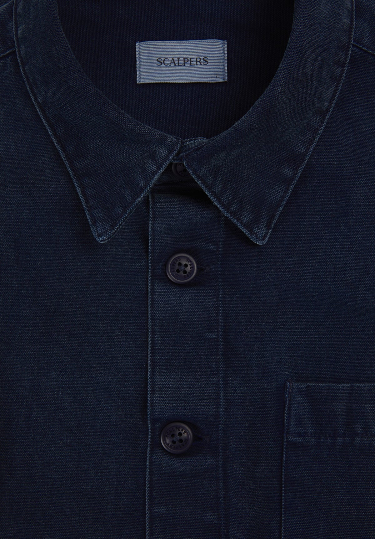 SOBRECAMISA CANVAS LAVADA