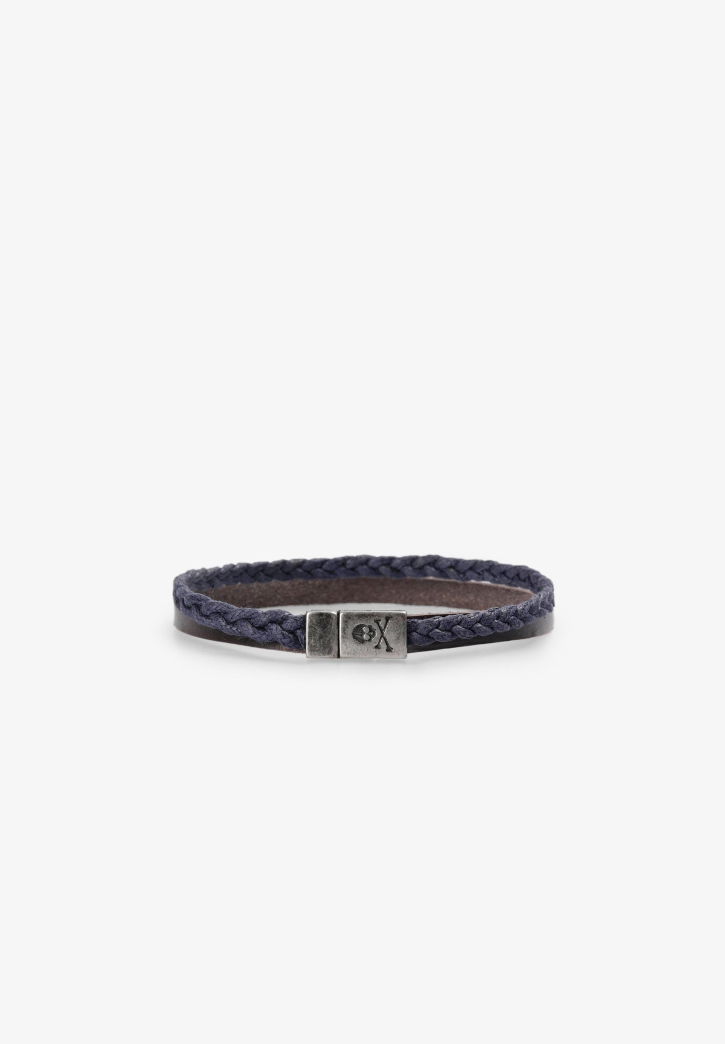 PULSERA PIEL Y CORDÓN ENCERADO