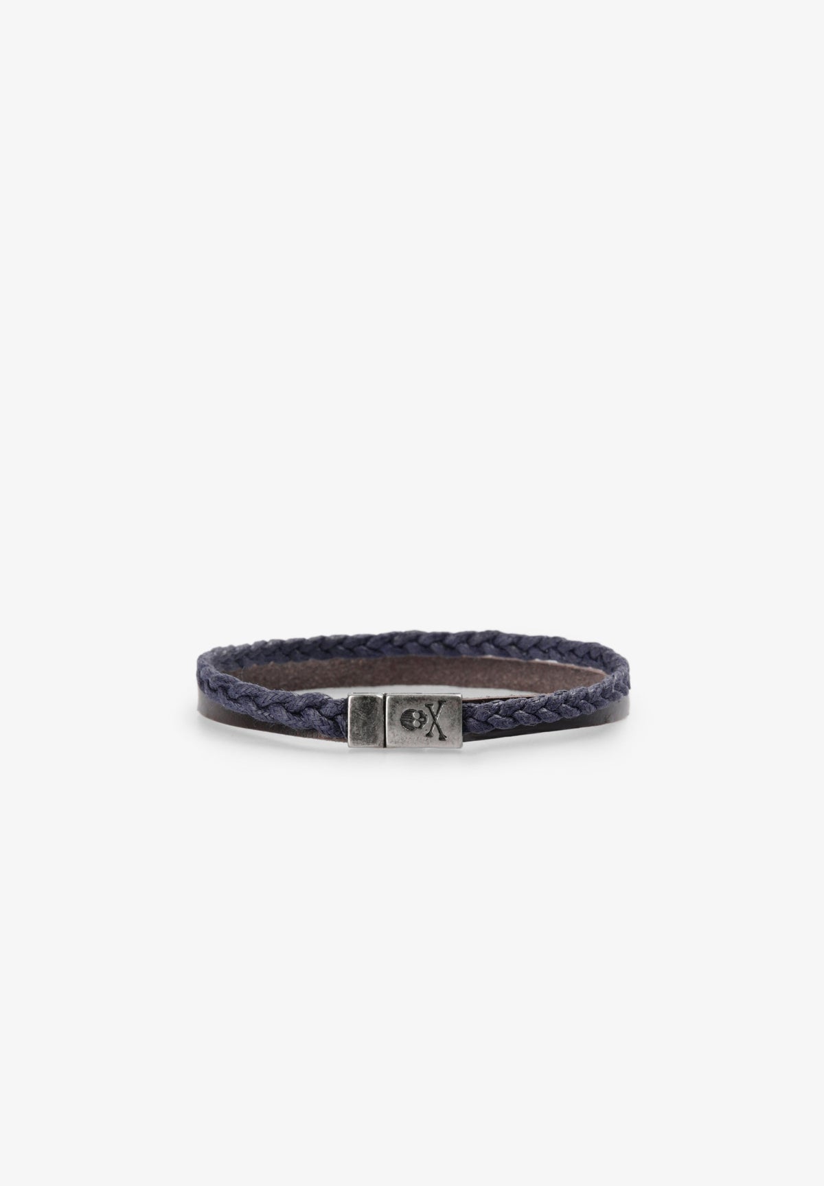 PULSERA PIEL Y CORDÓN ENCERADO