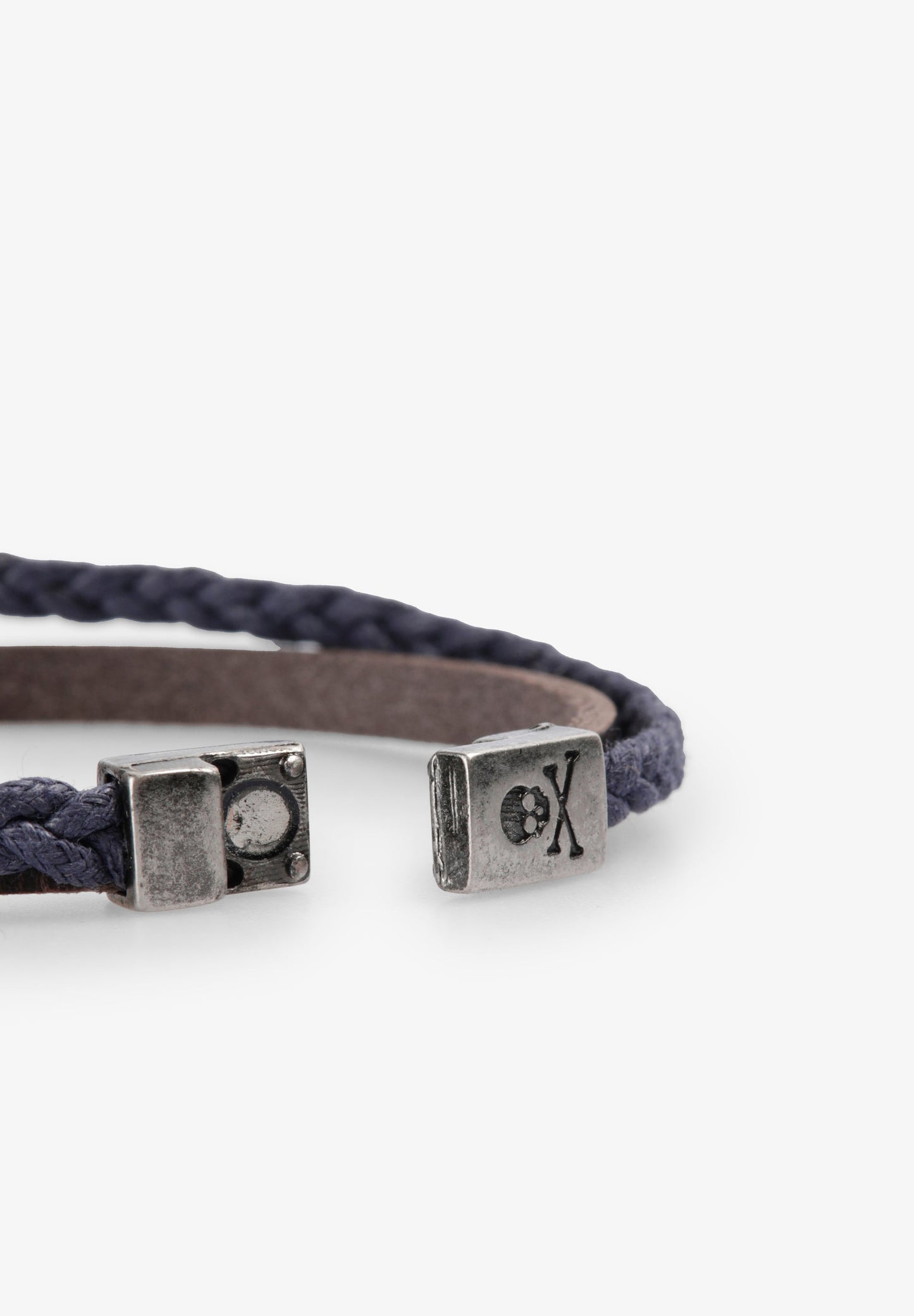 PULSERA PIEL Y CORDÓN ENCERADO