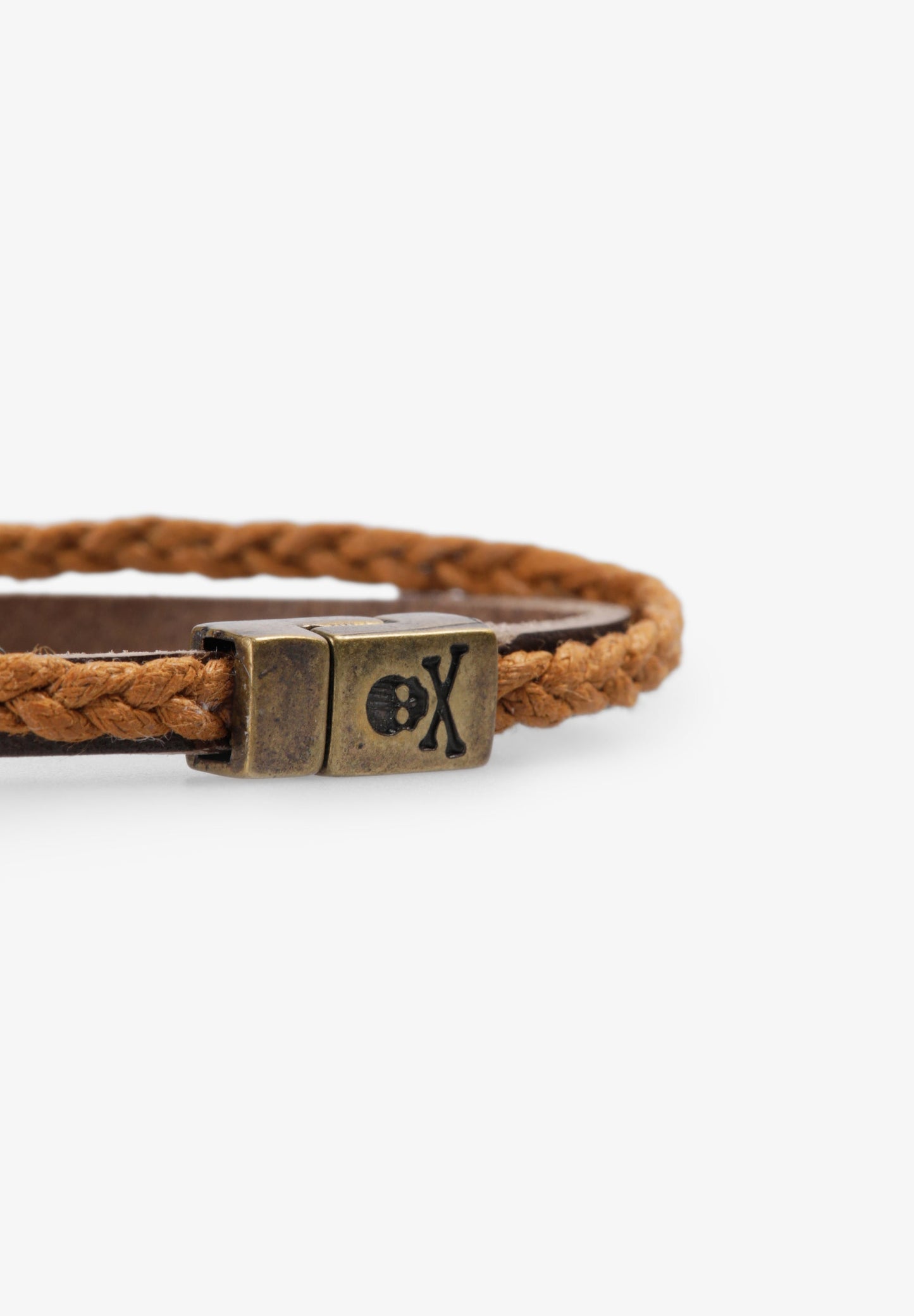 PULSERA PIEL Y CORDÓN ENCERADO