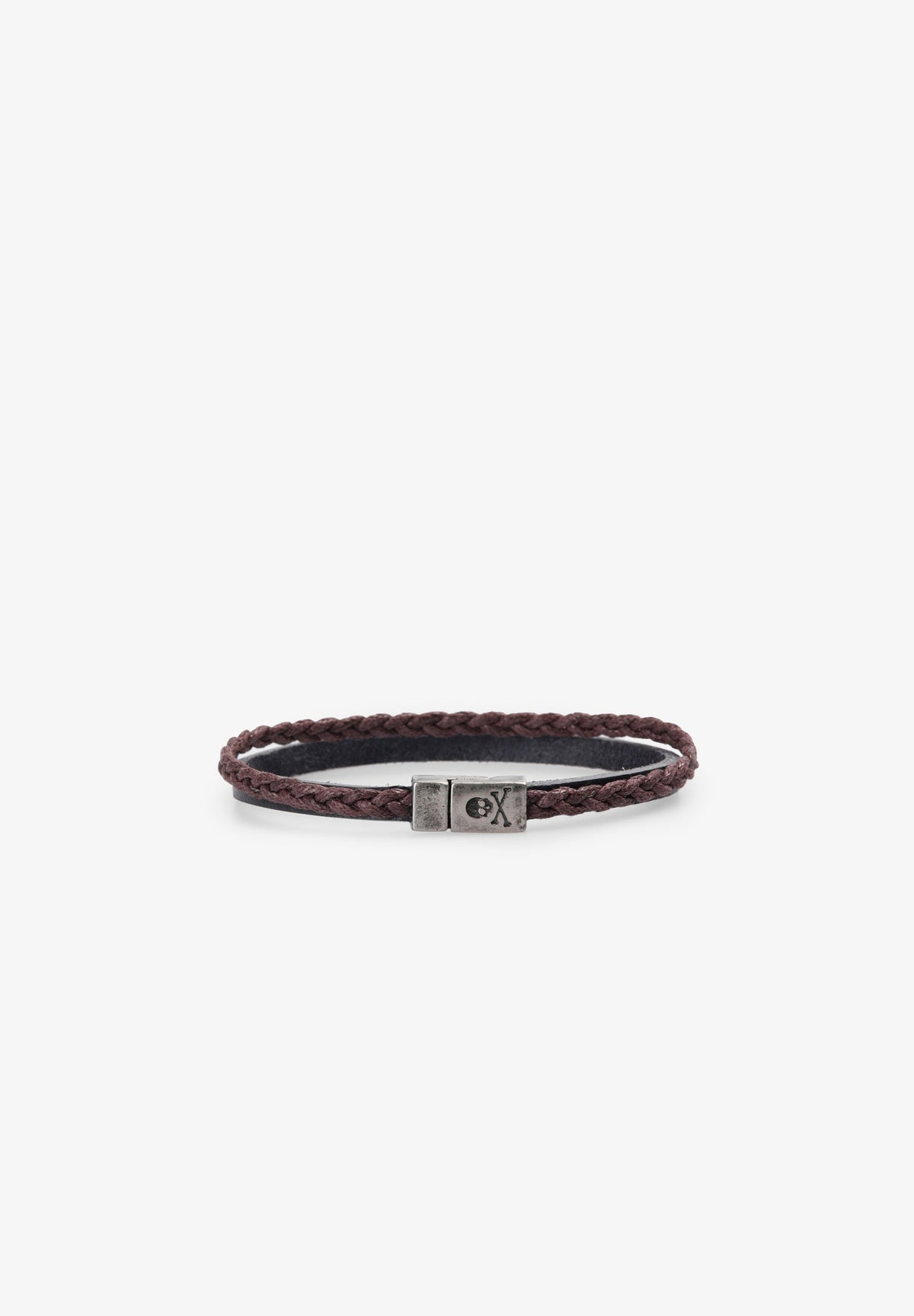 PULSERA PIEL Y CORDÓN ENCERADO