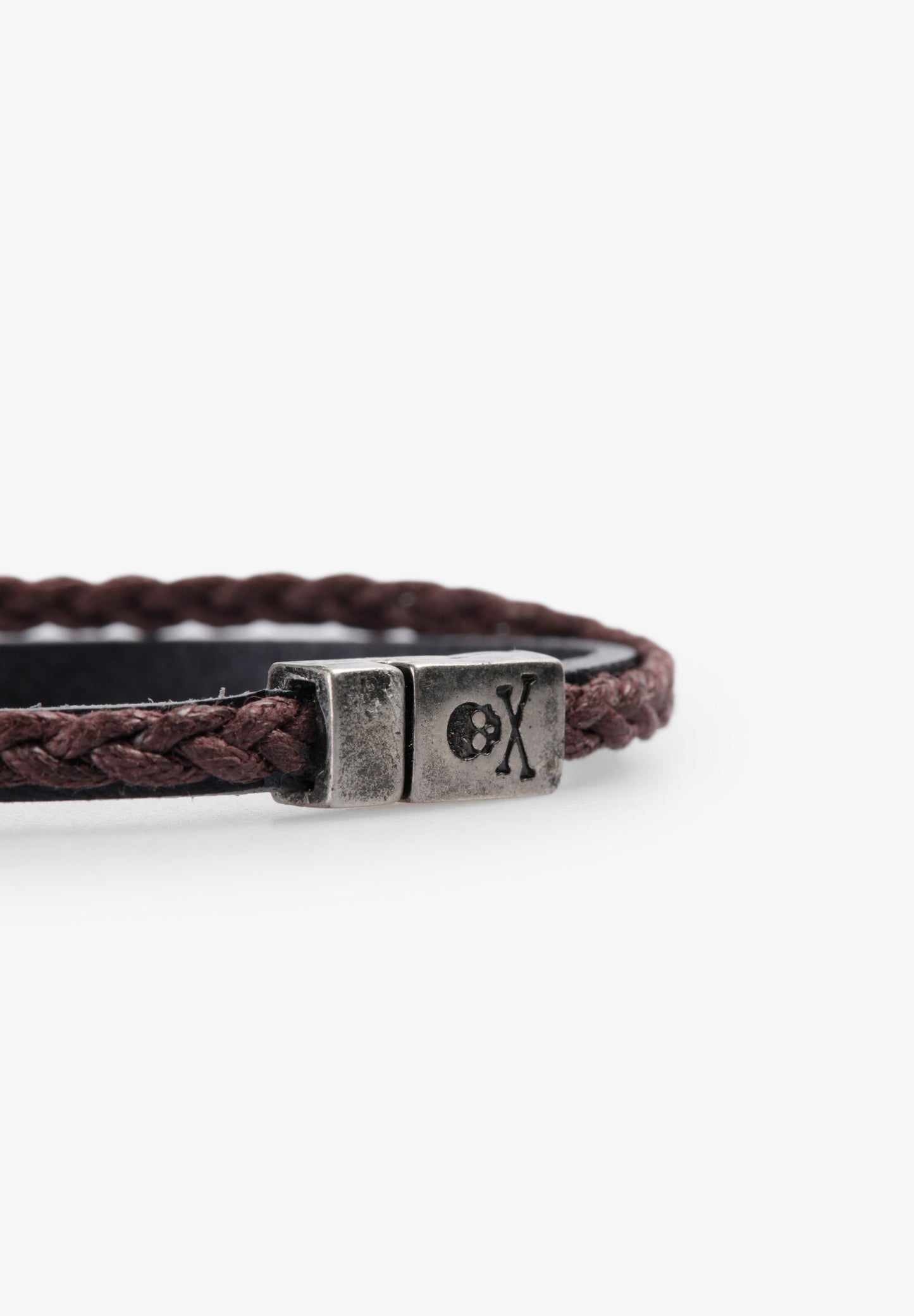 PULSERA PIEL Y CORDÓN ENCERADO