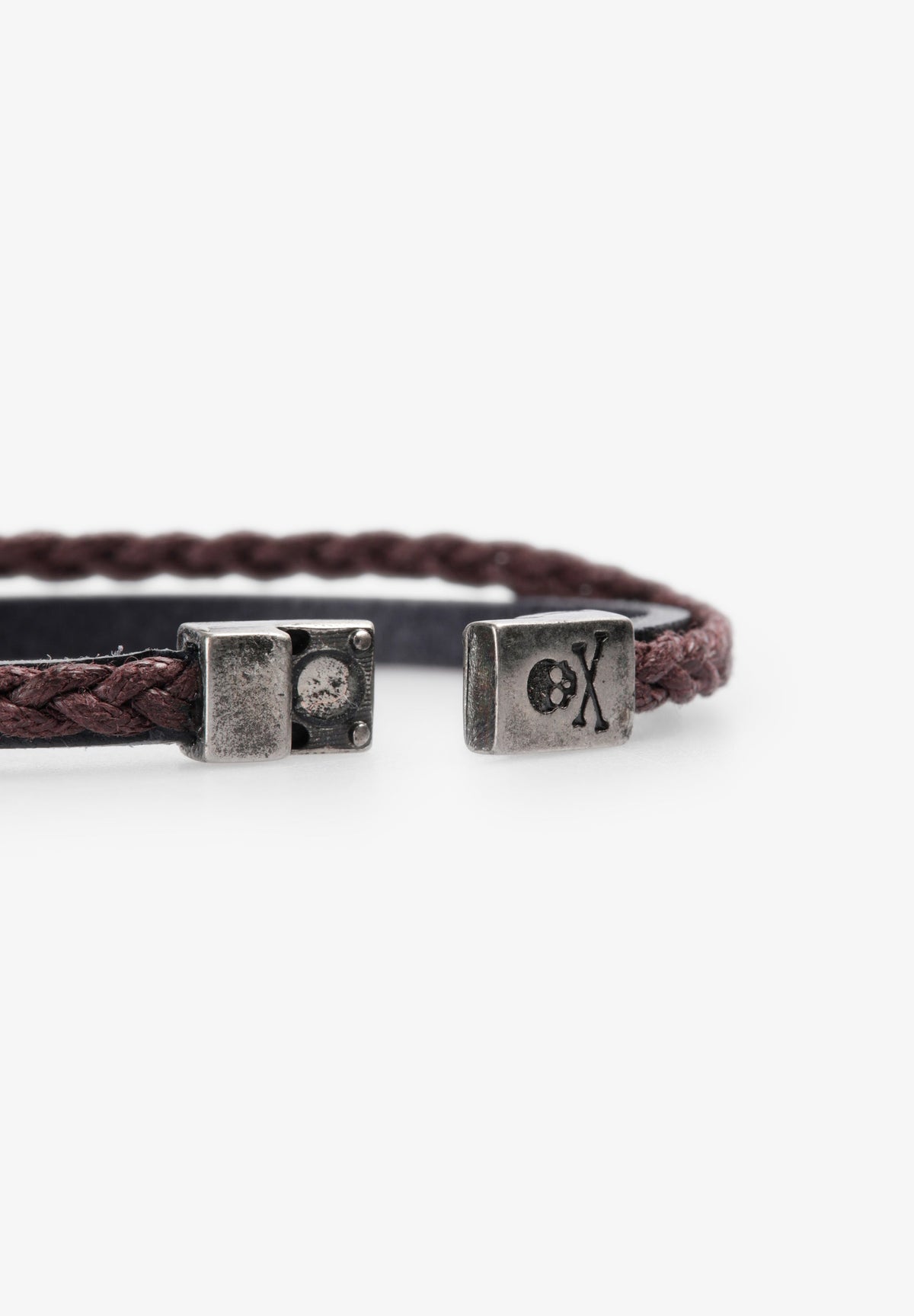 PULSERA PIEL Y CORDÓN ENCERADO