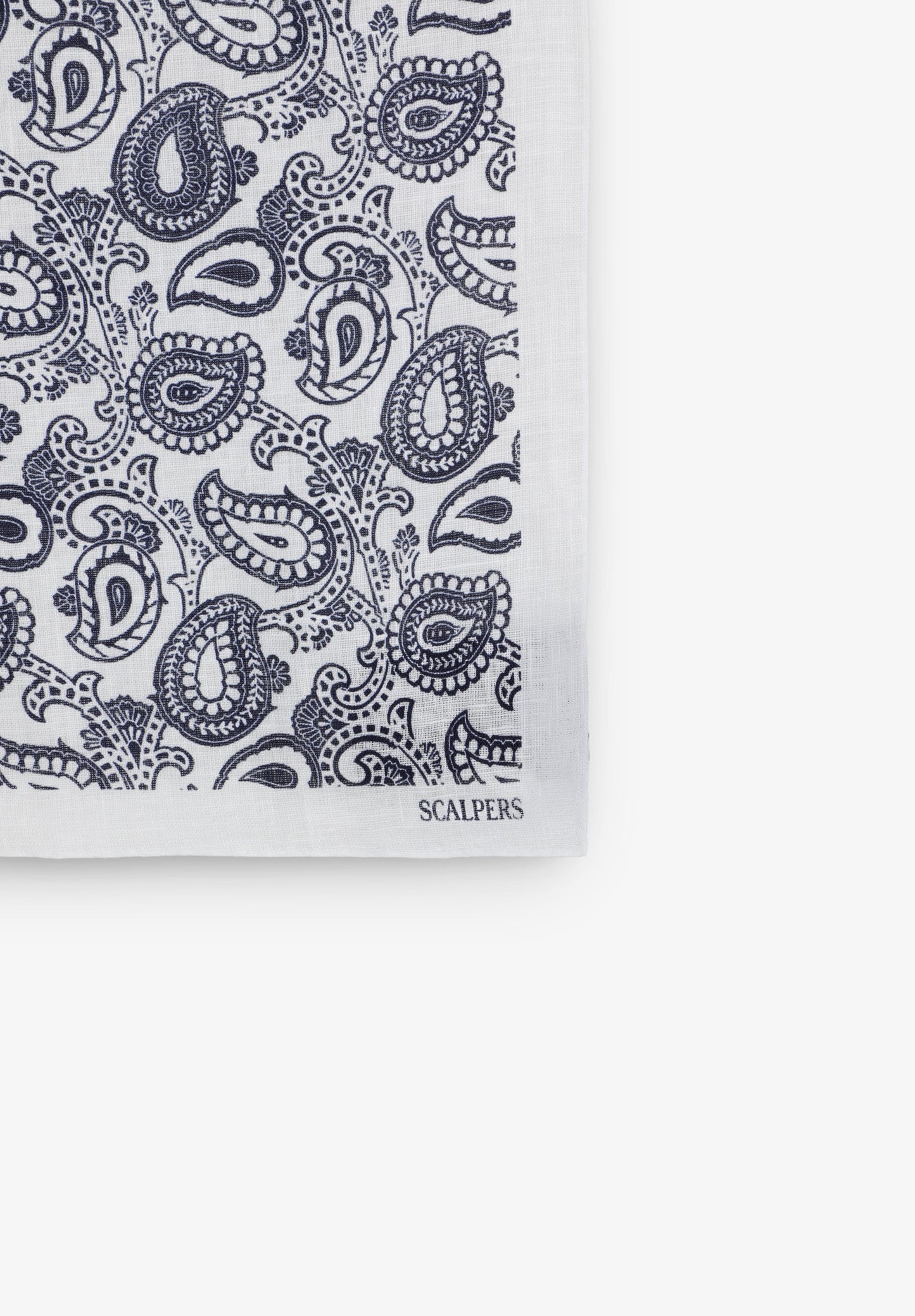 PAÑUELO LINO PAISLEY