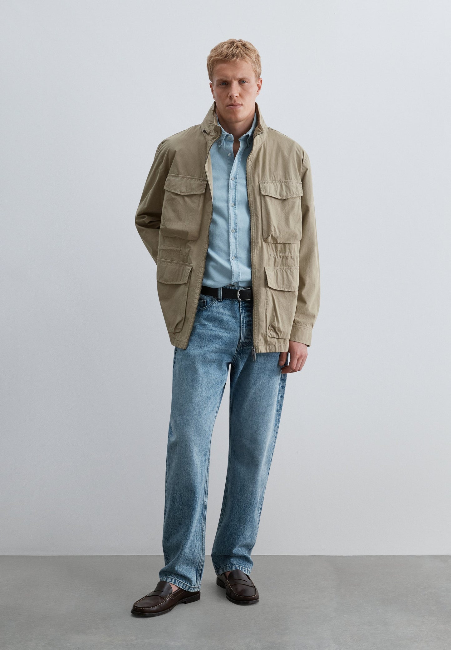 CHAQUETA MILITAR BOLSILLOS