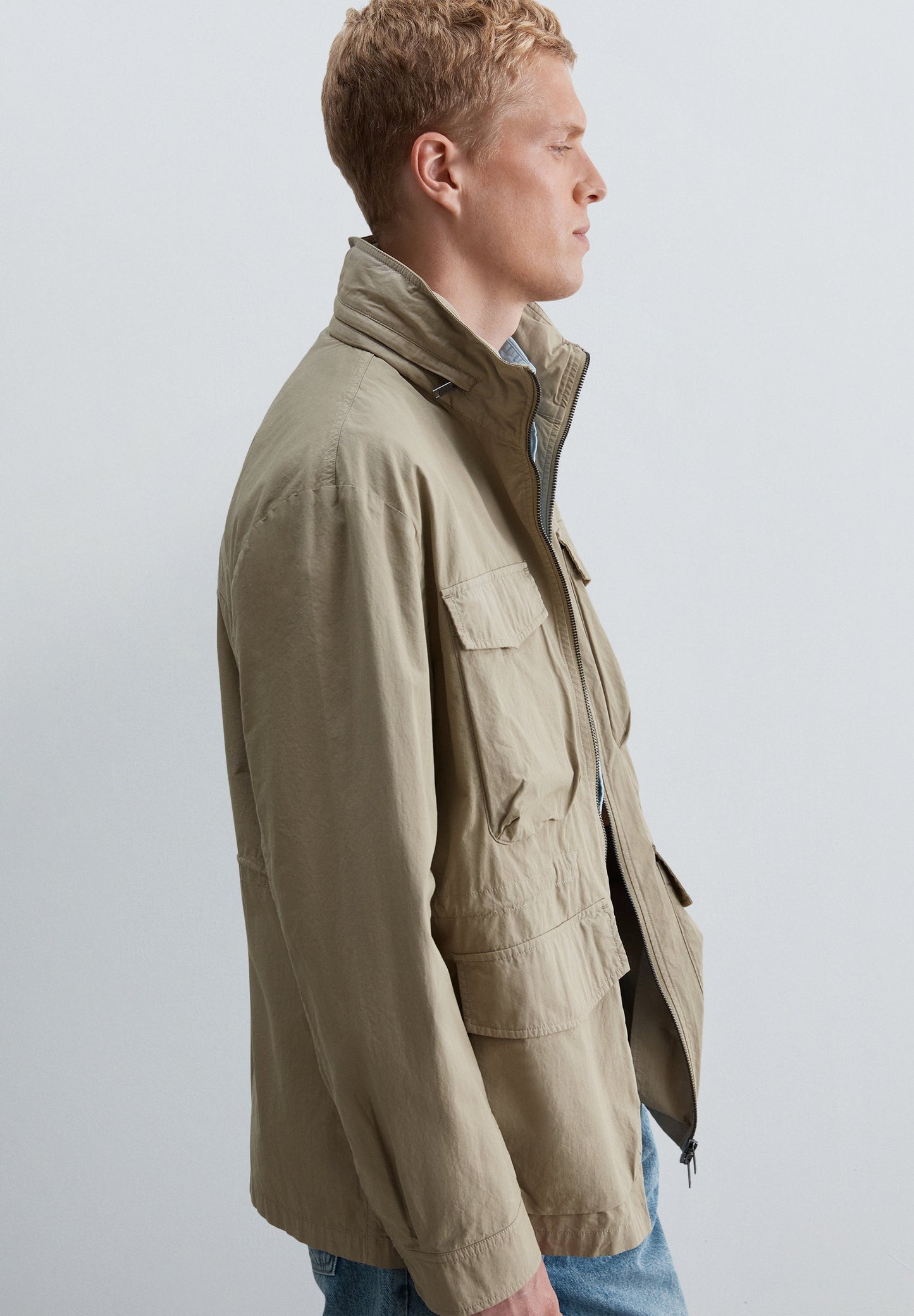 CHAQUETA MILITAR BOLSILLOS