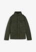 CHAQUETA MILITAR CAPUCHA OCULTA