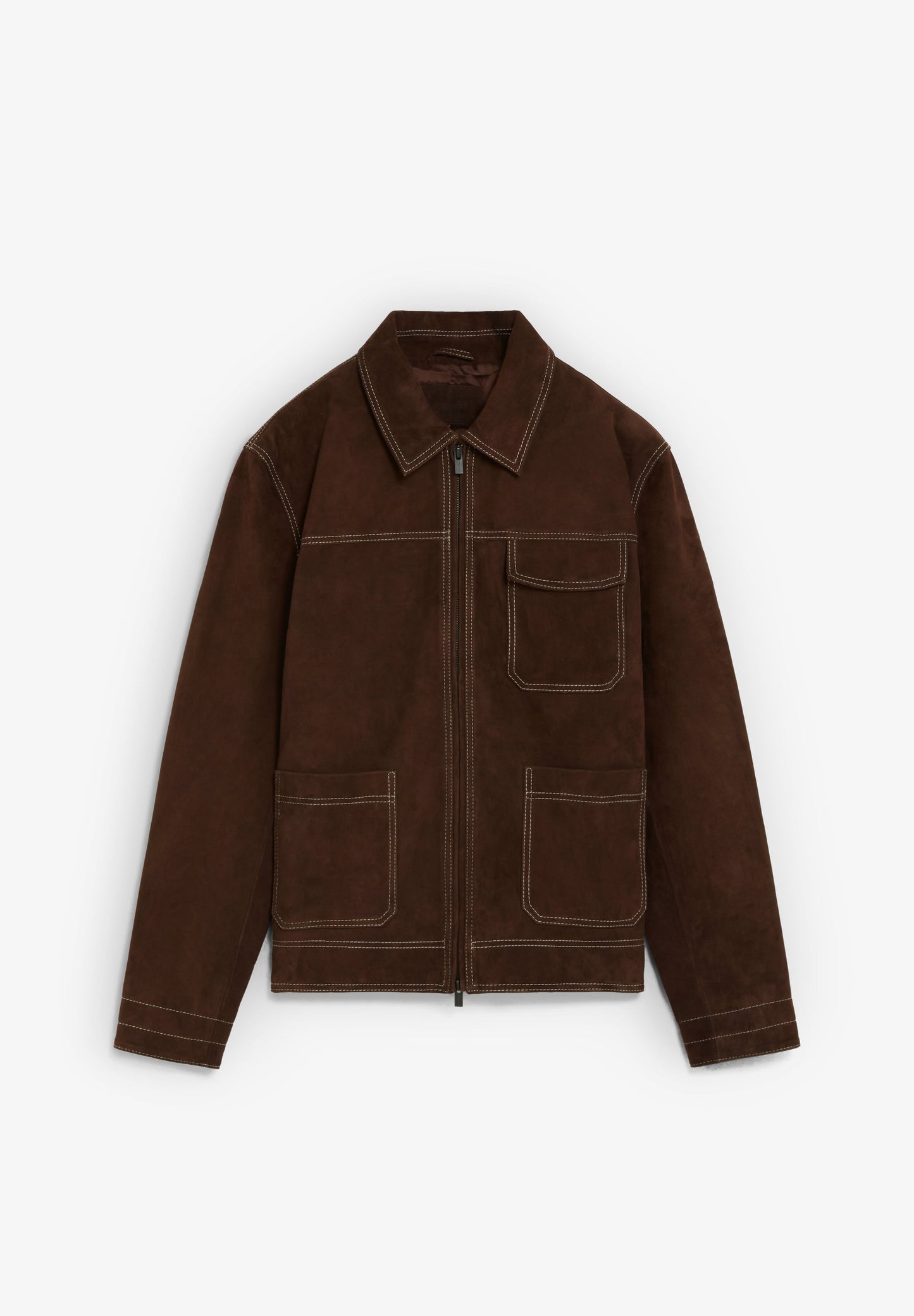 SCSTITCH SUEDE JACKET