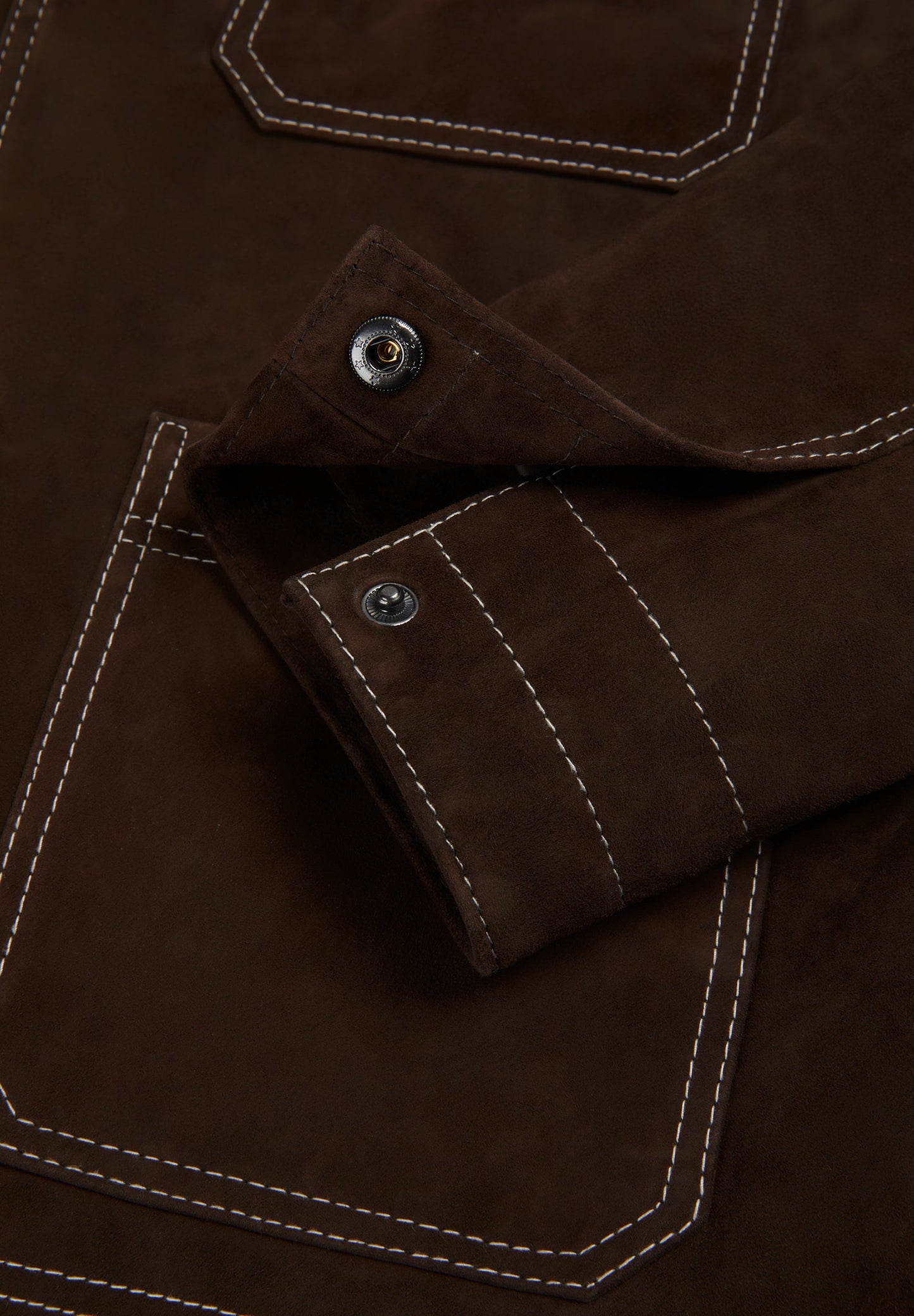 SCSTITCH SUEDE JACKET