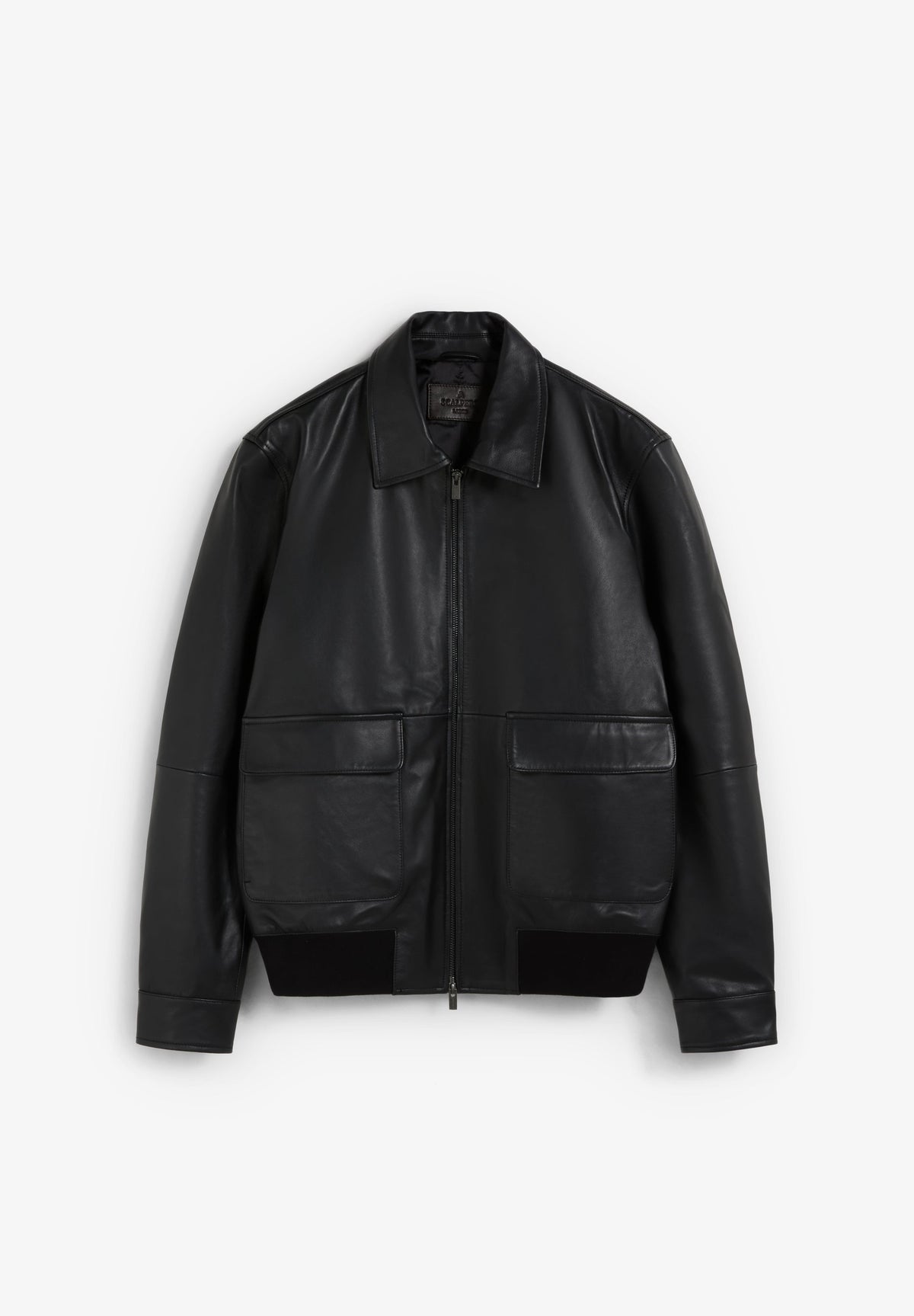 CHAQUETA PIEL BOLSILLOS