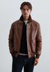 CHAQUETA PIEL BOLSILLOS