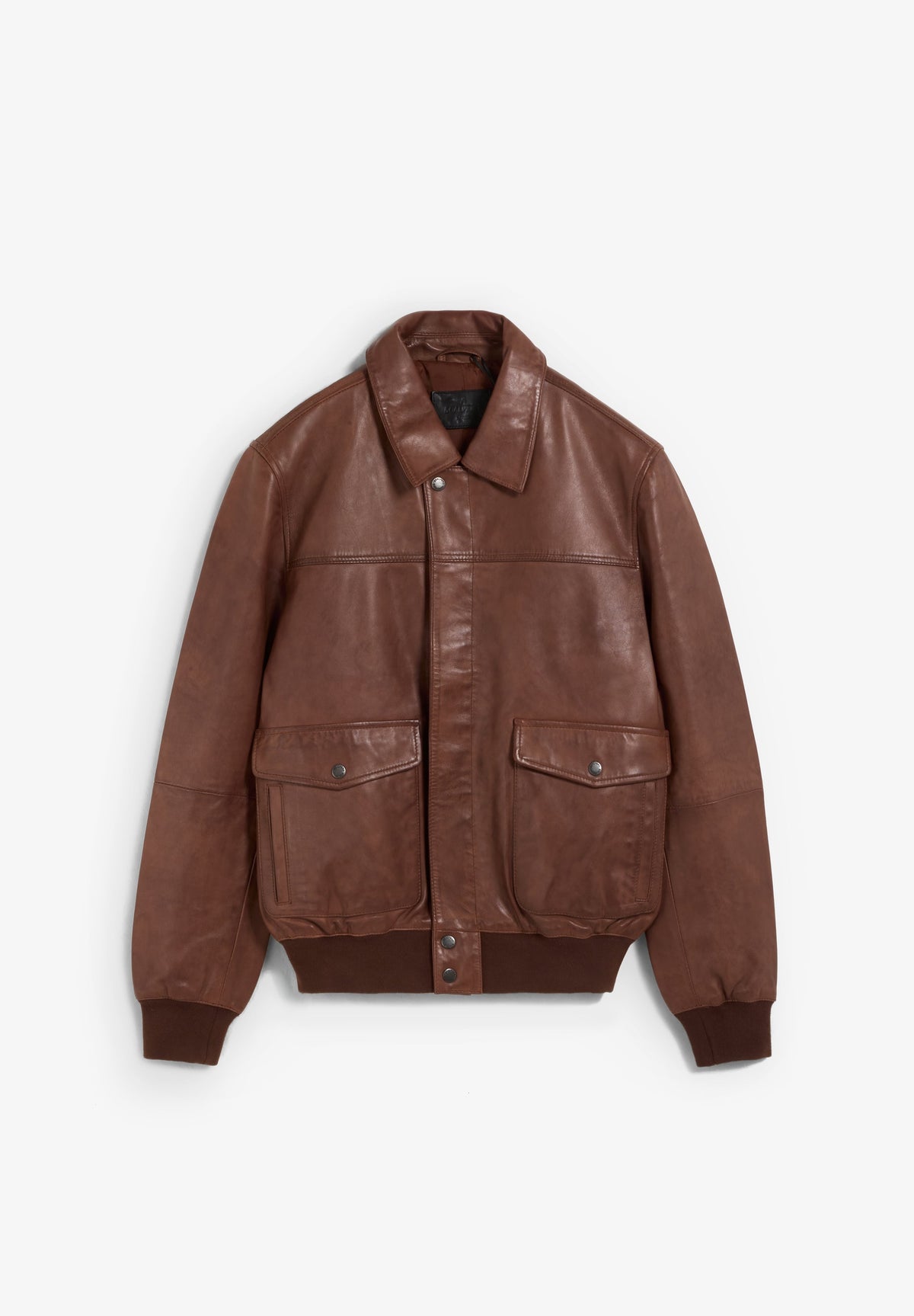CHAQUETA PIEL BOLSILLOS