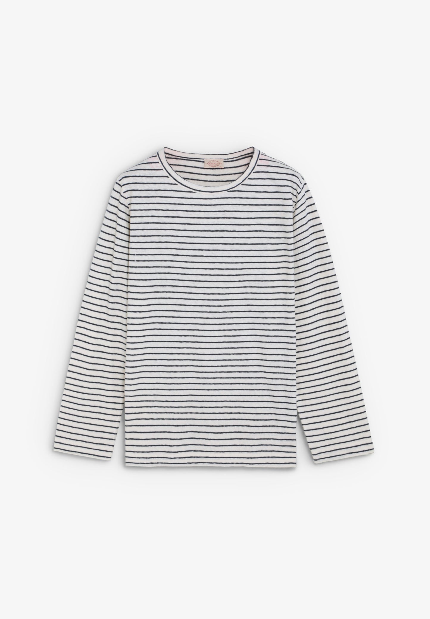 CAMISETA RAYAS ALGODÓN Y LINO
