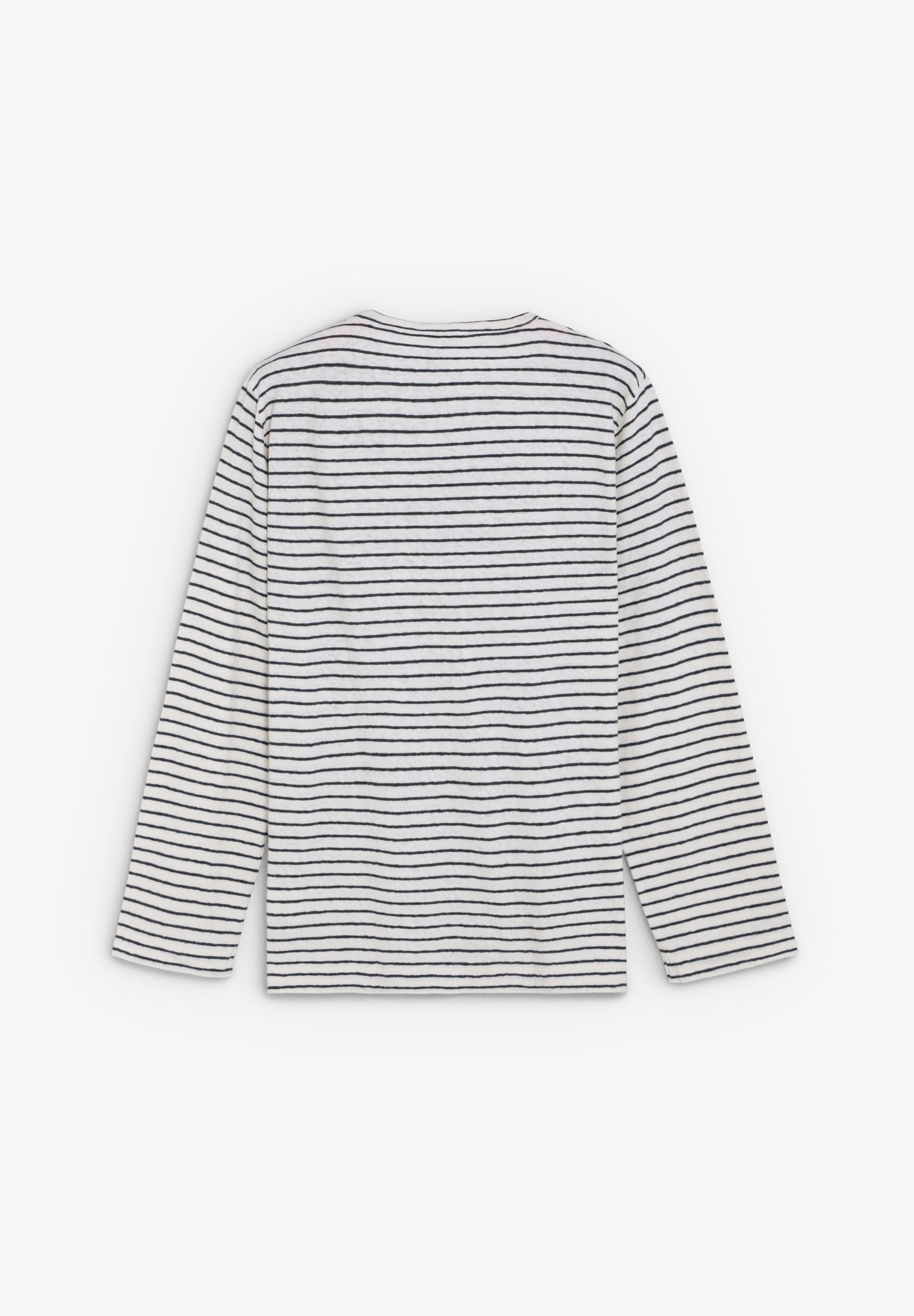 CAMISETA RAYAS ALGODÓN Y LINO