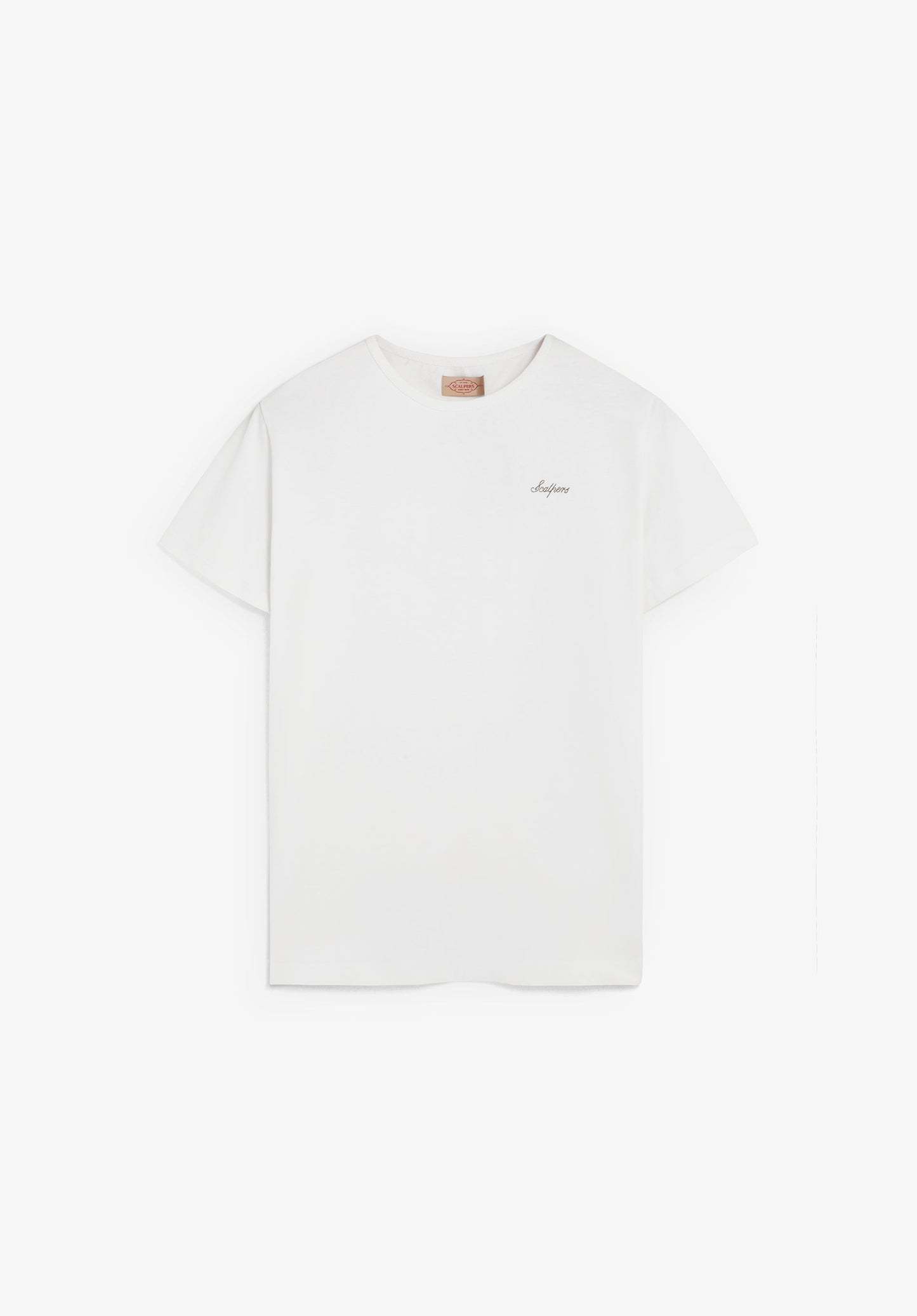 CAMISETA MANGA CORTA LOGO BORDADO