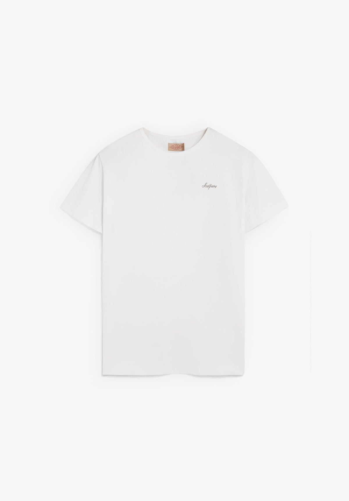 CAMISETA MANGA CORTA LOGO BORDADO