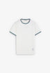 CAMISETA RIB A CONTRASTE