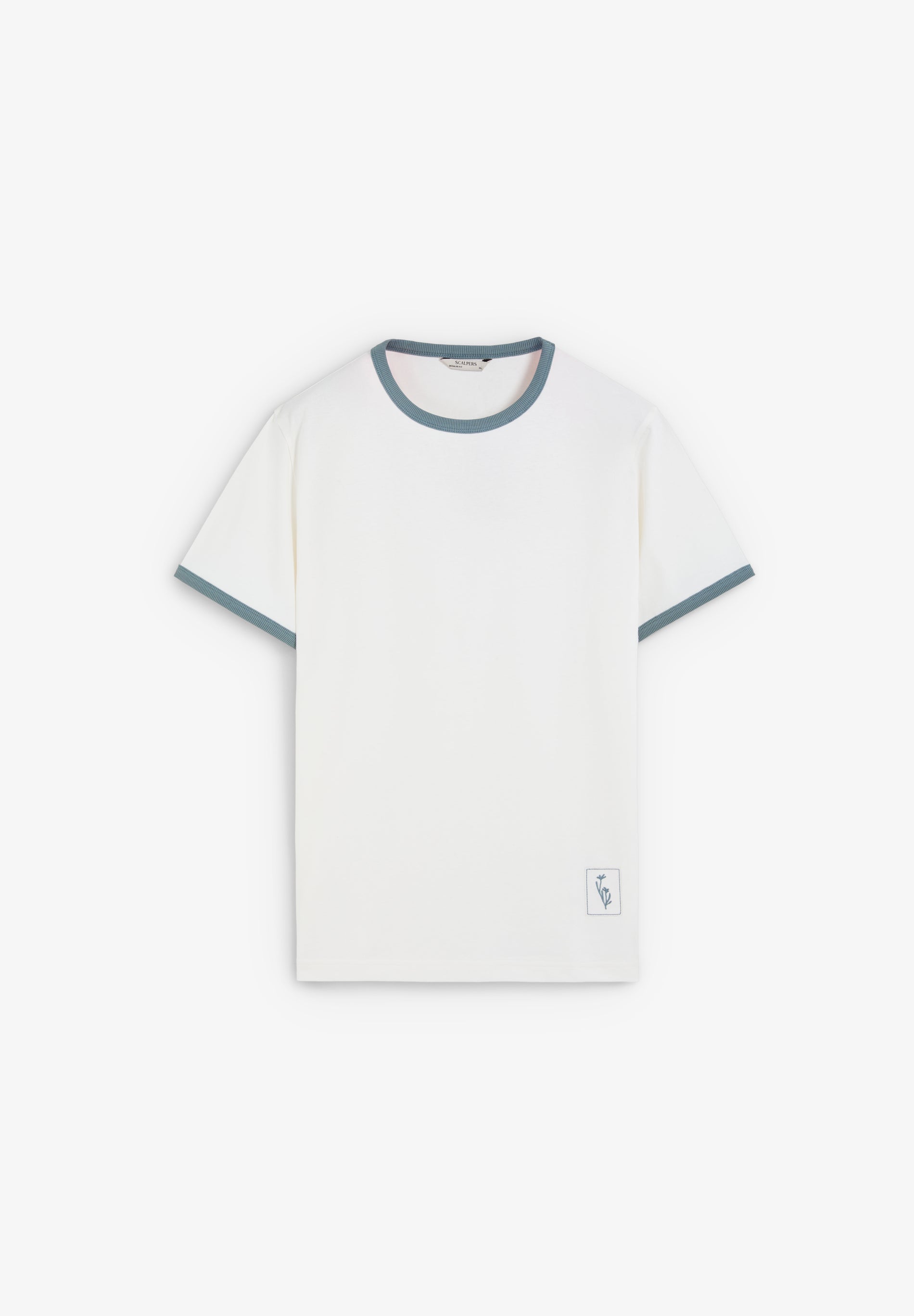 CAMISETA RIB A CONTRASTE